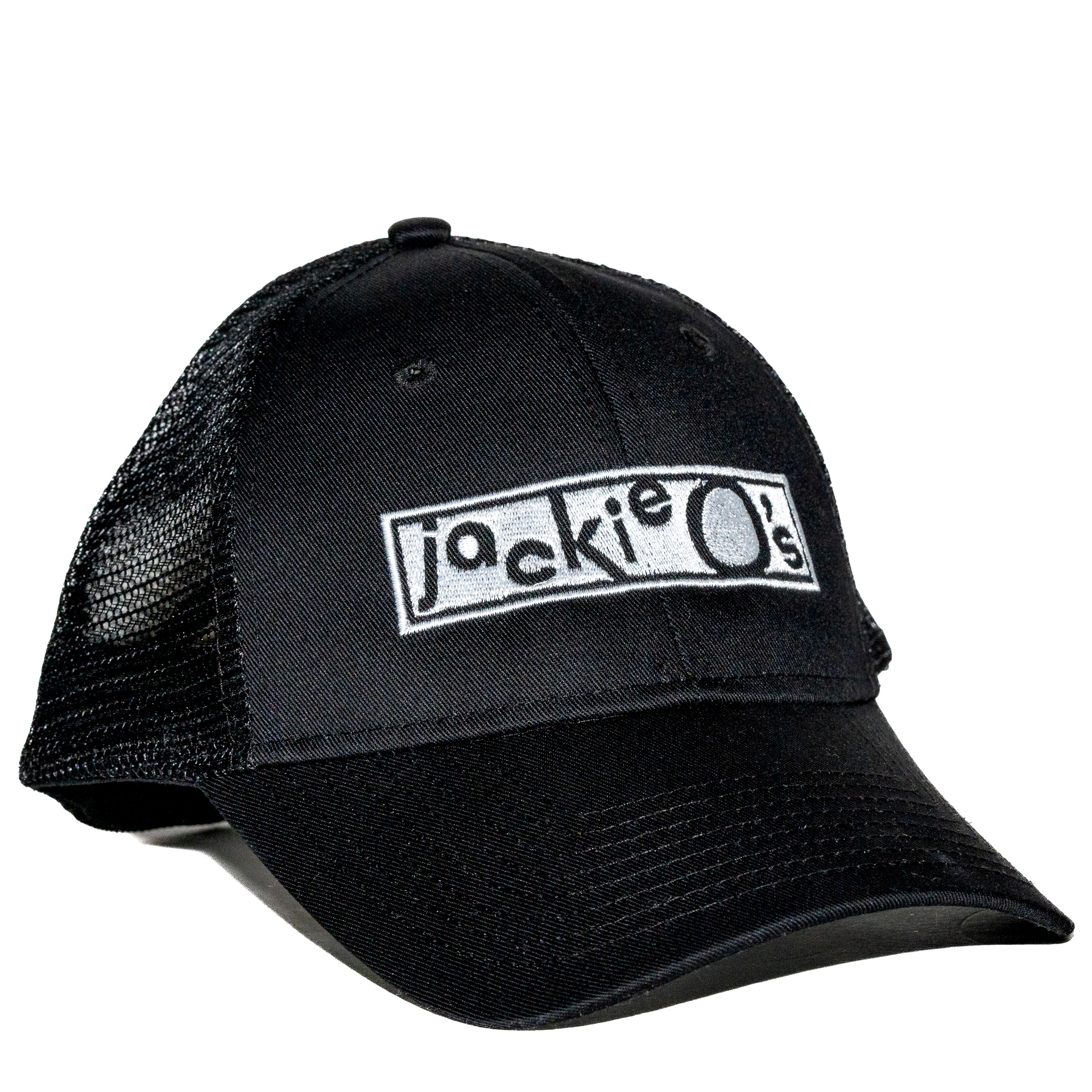 Black Jackie O's Mesh Hat