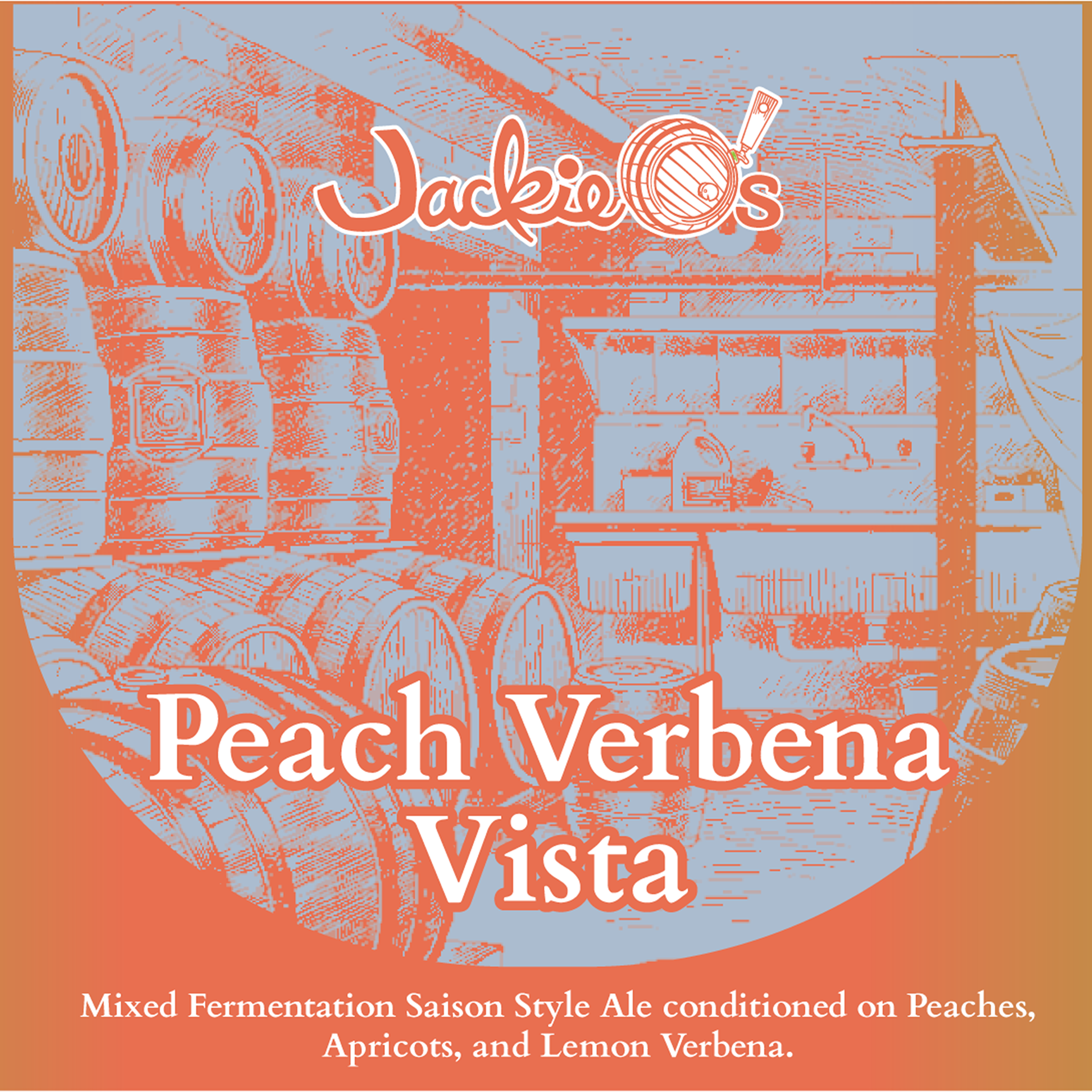Peach Verbena Vista