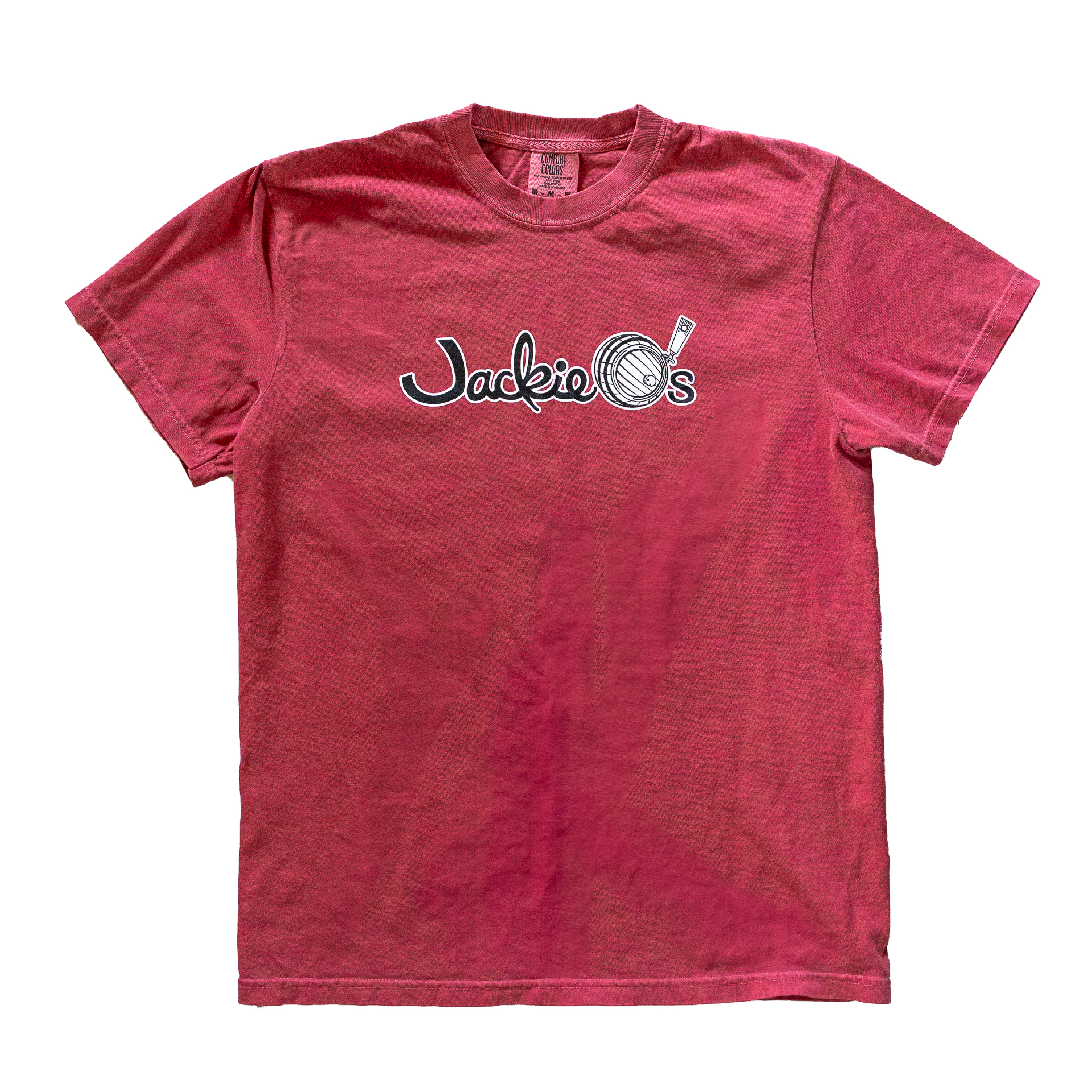 Crimson Red Jackie O's Logo Shirt