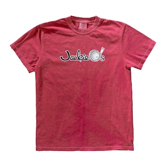 Crimson Red Jackie O's Logo Shirt