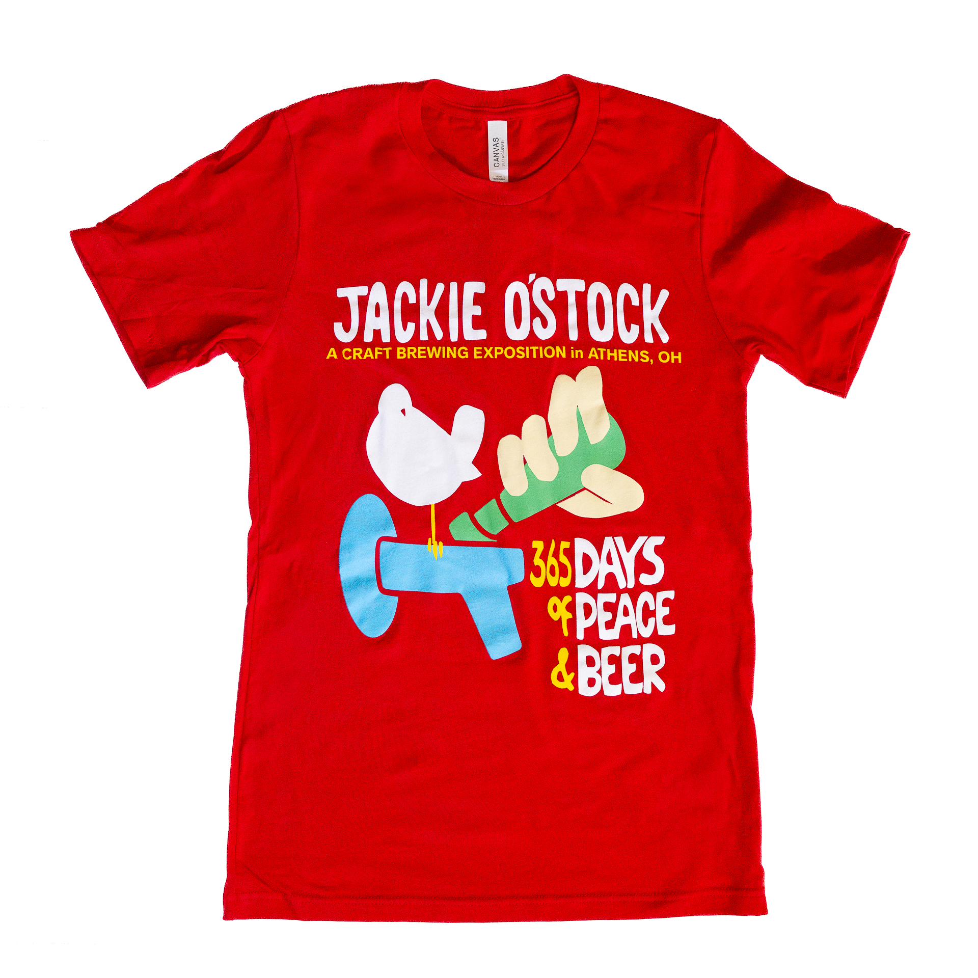 Red Jackie O'stock Tee