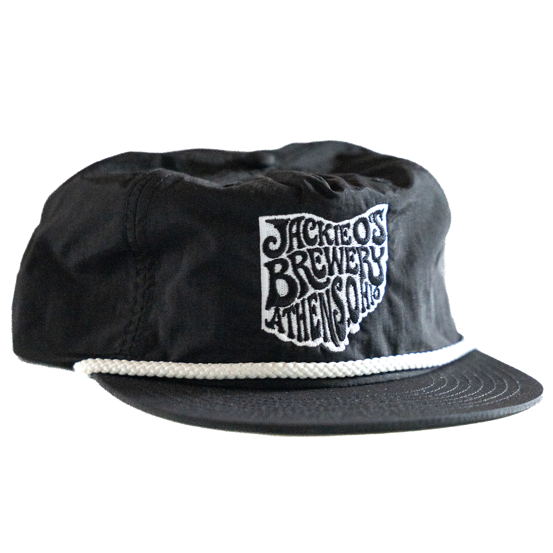 Black Ohio Logo Rope Hat