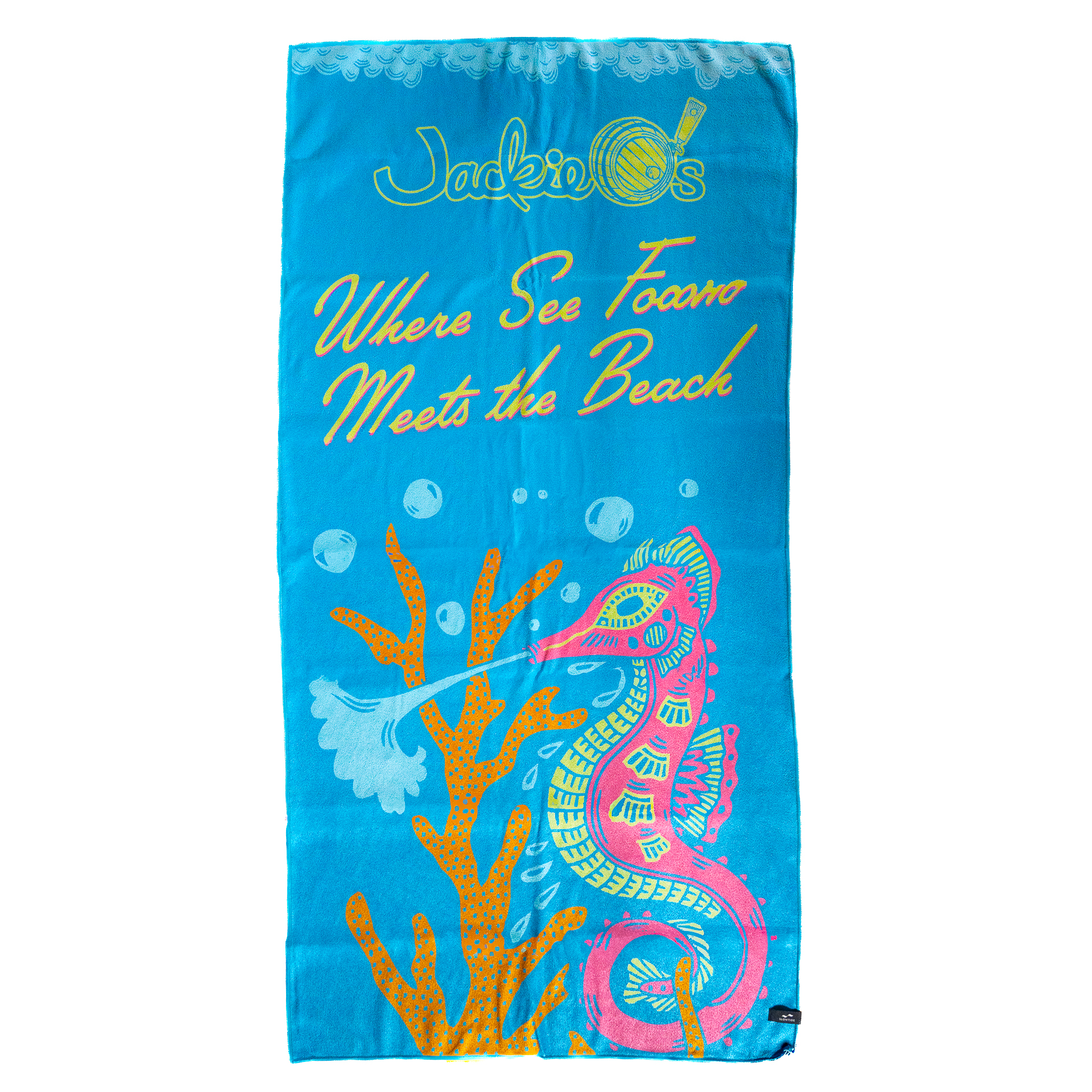 Quick-Dry See Foam Beach Towel