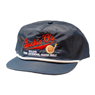 Navy Jackie O's Classic Rope Hat
