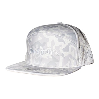White Camo Jackie O's Hat