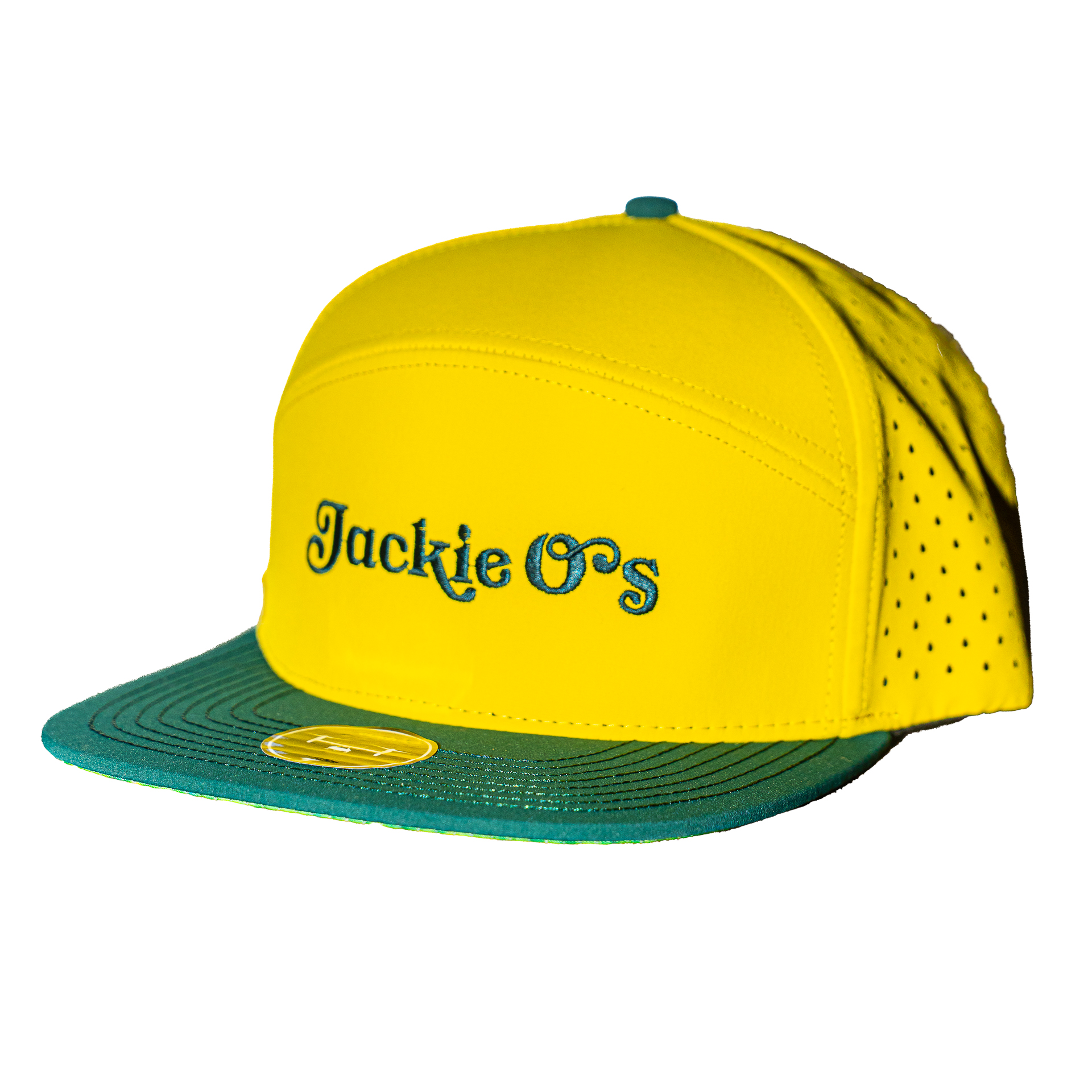 Yellow & Green Jackie O's Hat