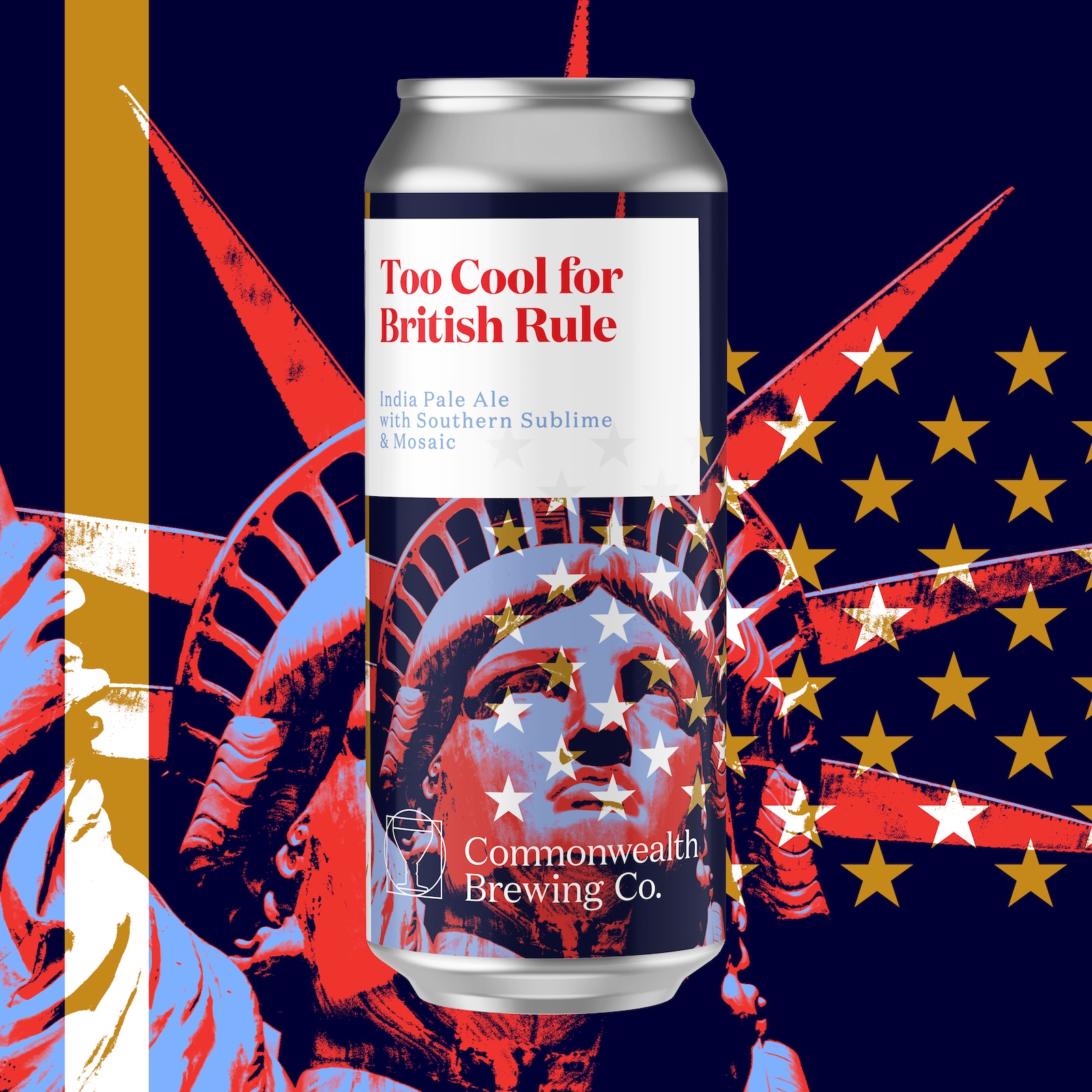 Too Cool For British Rule ( Hazy IPA) - 4 Pack