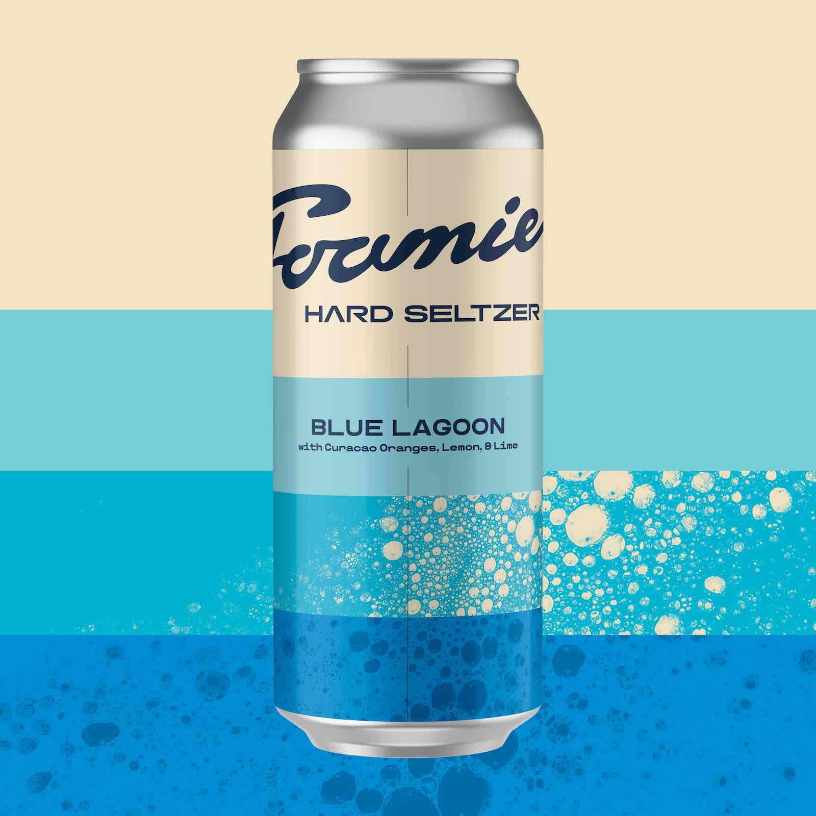 Blue Lagoon (Foamies Hard Seltzer) - 4 Pack