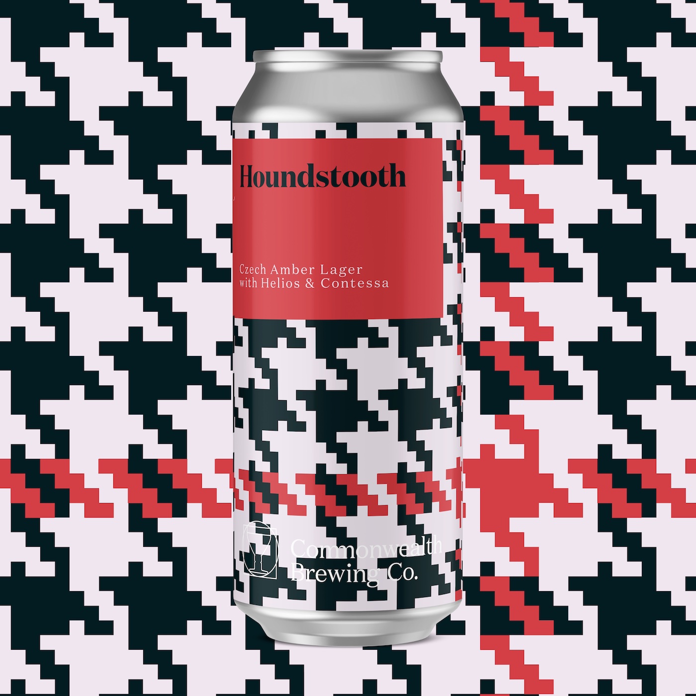 Houndstooth (Amber Lager)- 4 Pack
