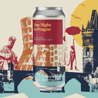 One Night In Prague (Czech Premium Lager)- 4 Pack