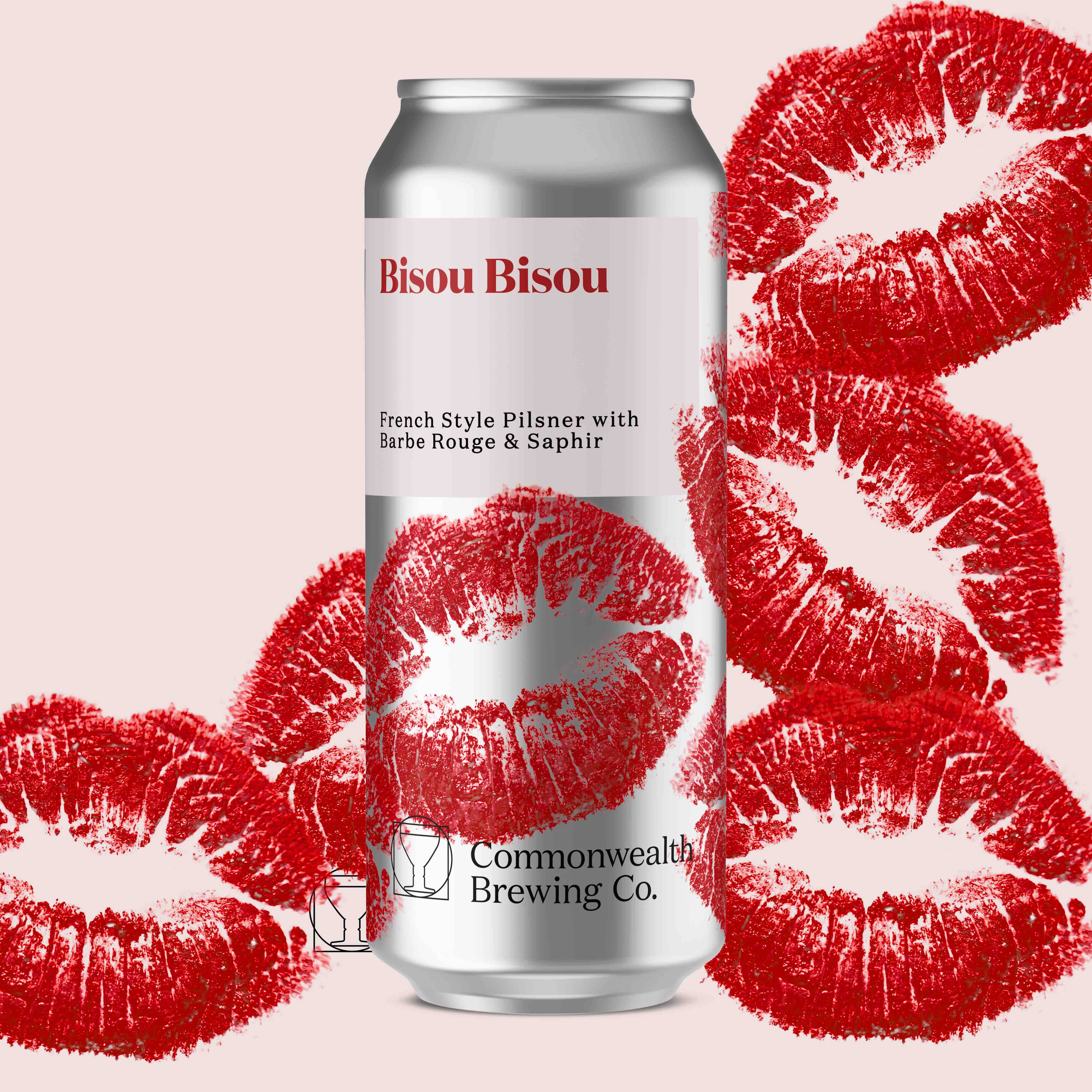Bisou Bisou (French Pilsner)- 4 Pack
