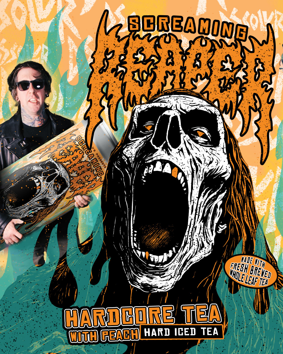 Screaming Reaper - Peach Hard Tea | DSSOLVR Online Shop