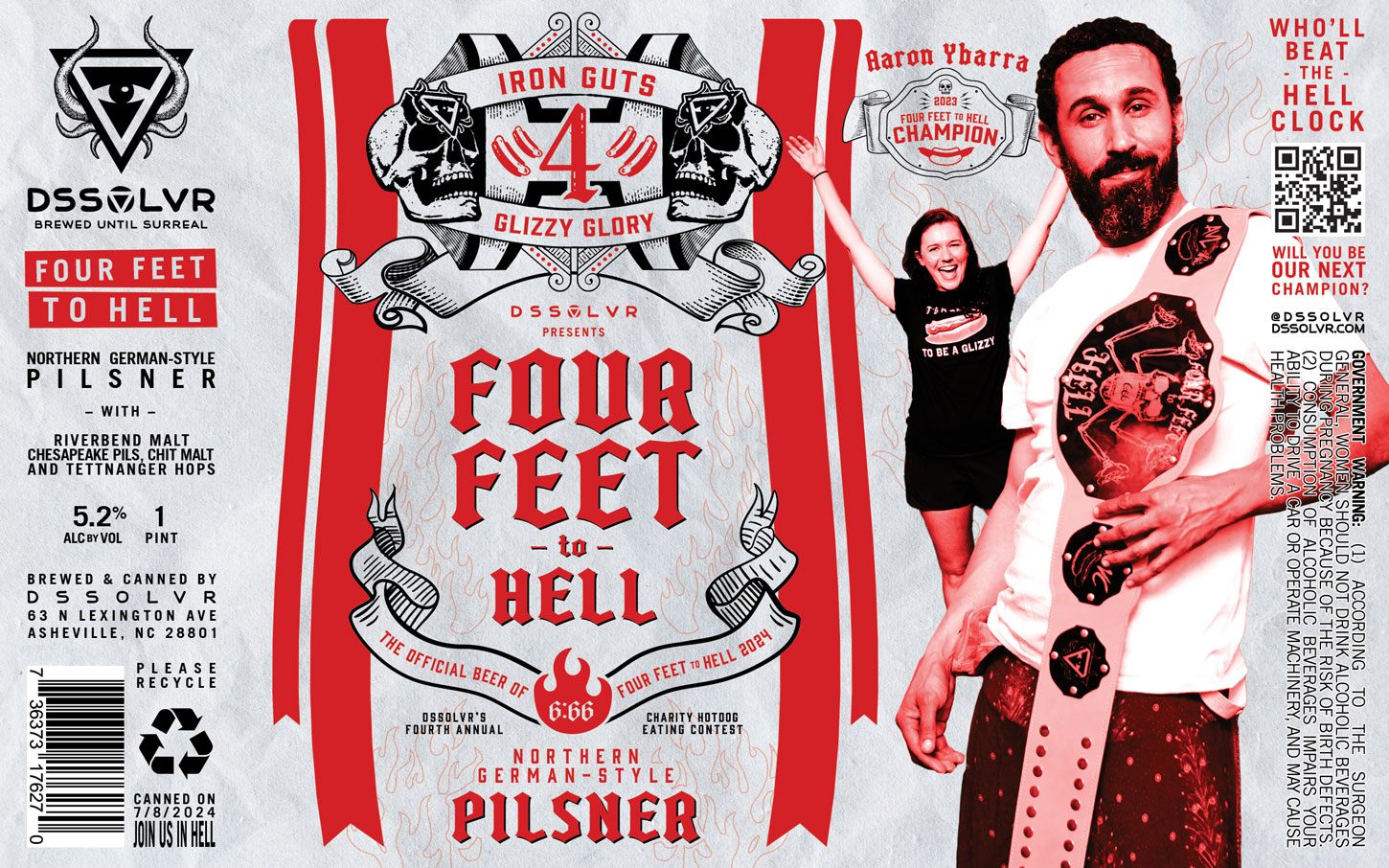 Four Feet to Hell - German Pilsner | DSSOLVR Online Shop