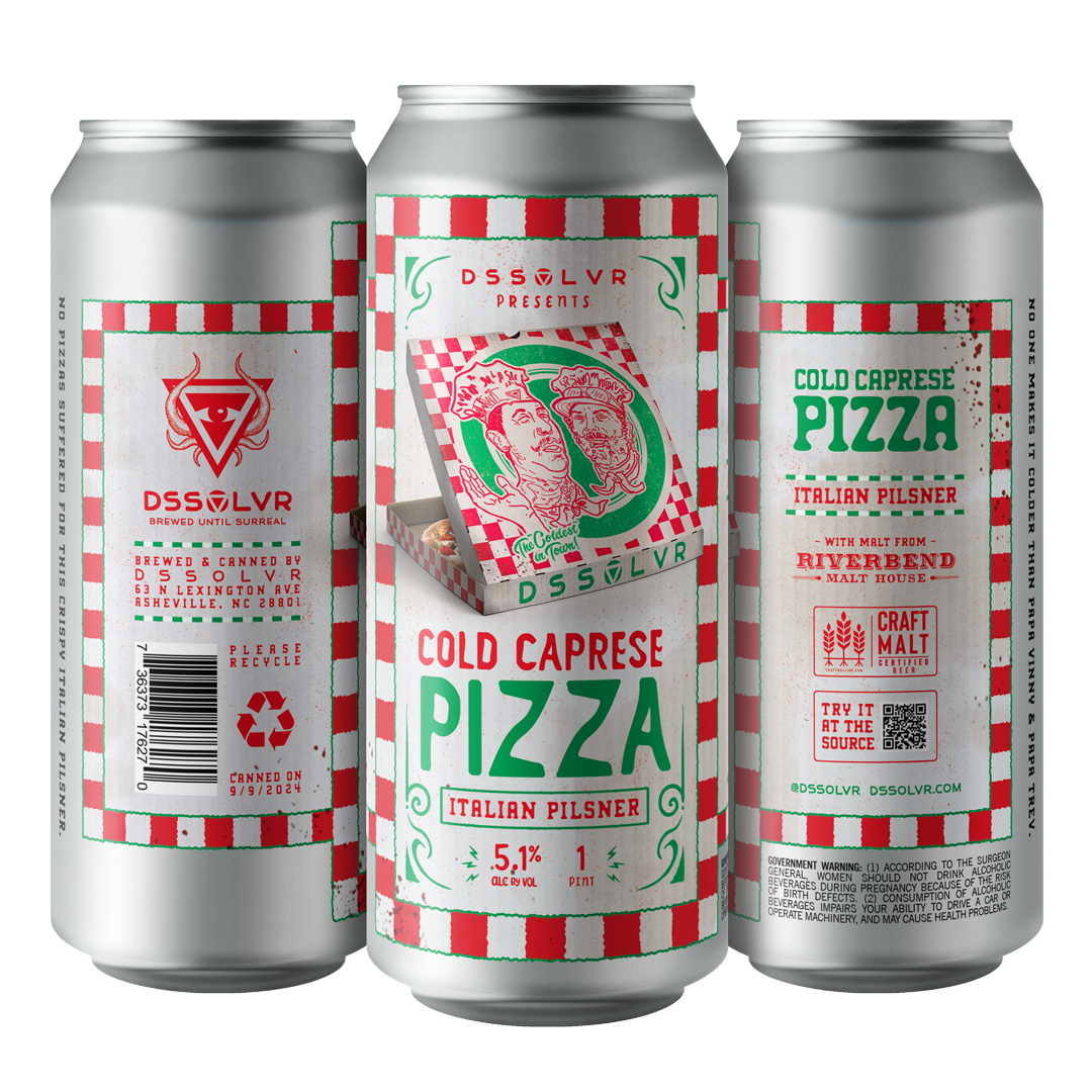Cold Caprese Pizza - Italian Pilsner (Collab w/ Hoof Hearted)
