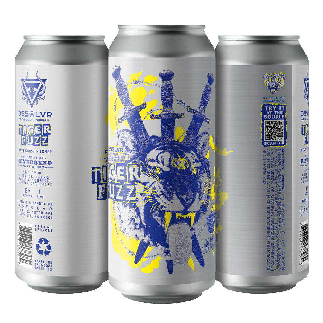 TIGER FUZZ - WEST COAST PILSNER | DSSOLVR Online Shop