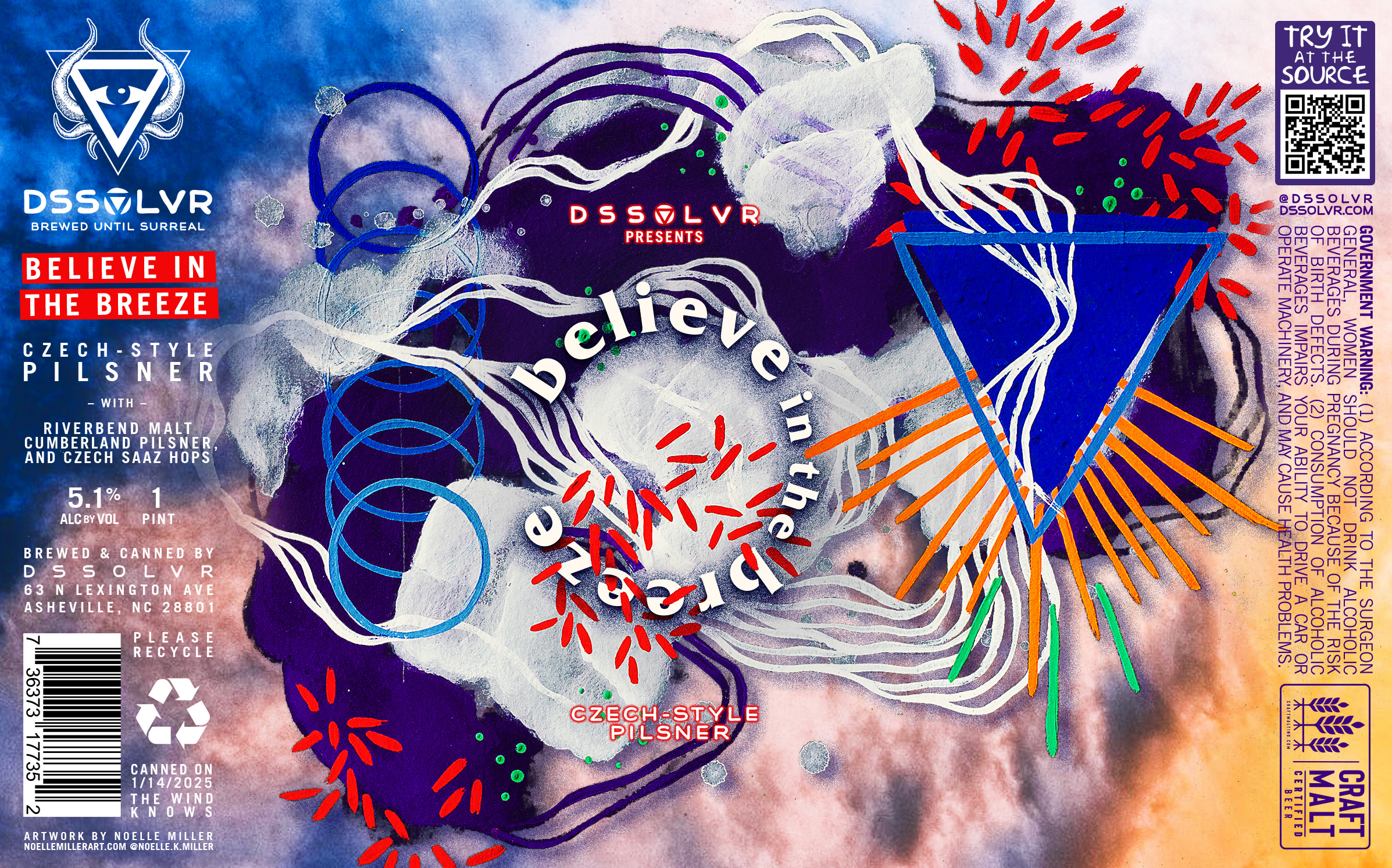 Believe in the Breeze - Czech Pilsner | DSSOLVR Online Shop