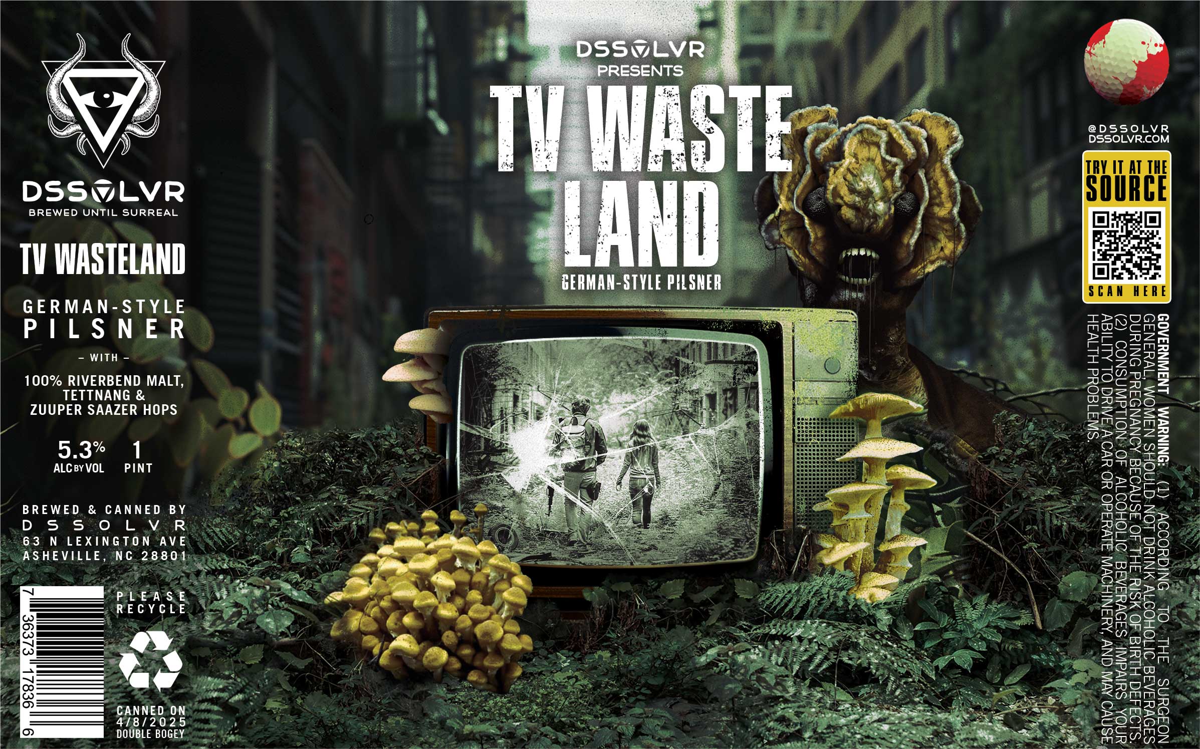 TV Wasteland - German Pilsner | DSSOLVR Online Shop