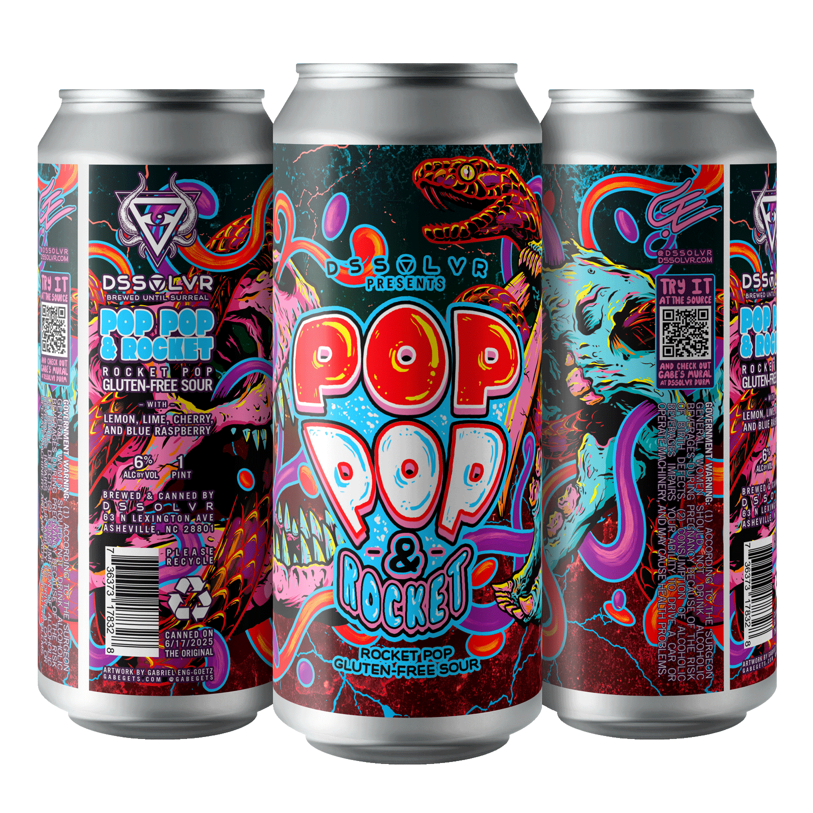 POP POP & ROCKET - Rocket Pop GF Sour