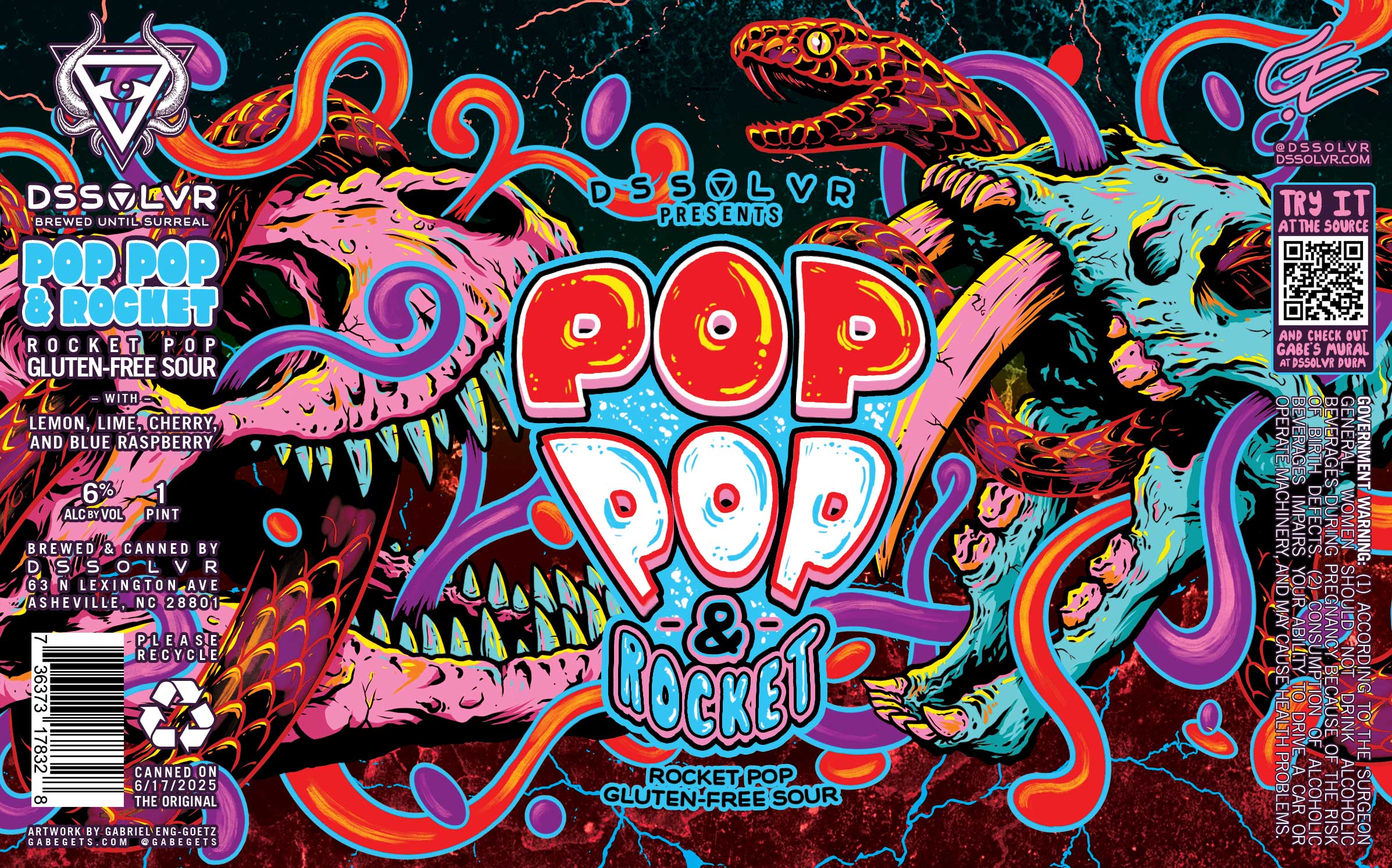 POP POP & ROCKET - Rocket Pop GF Sour | DSSOLVR Online Shop