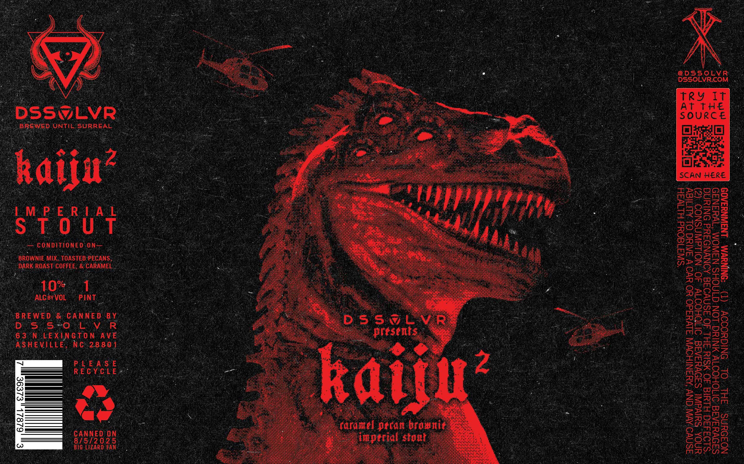 KAIJU - PB&J IMPERIAL STOUT | DSSOLVR Online Shop