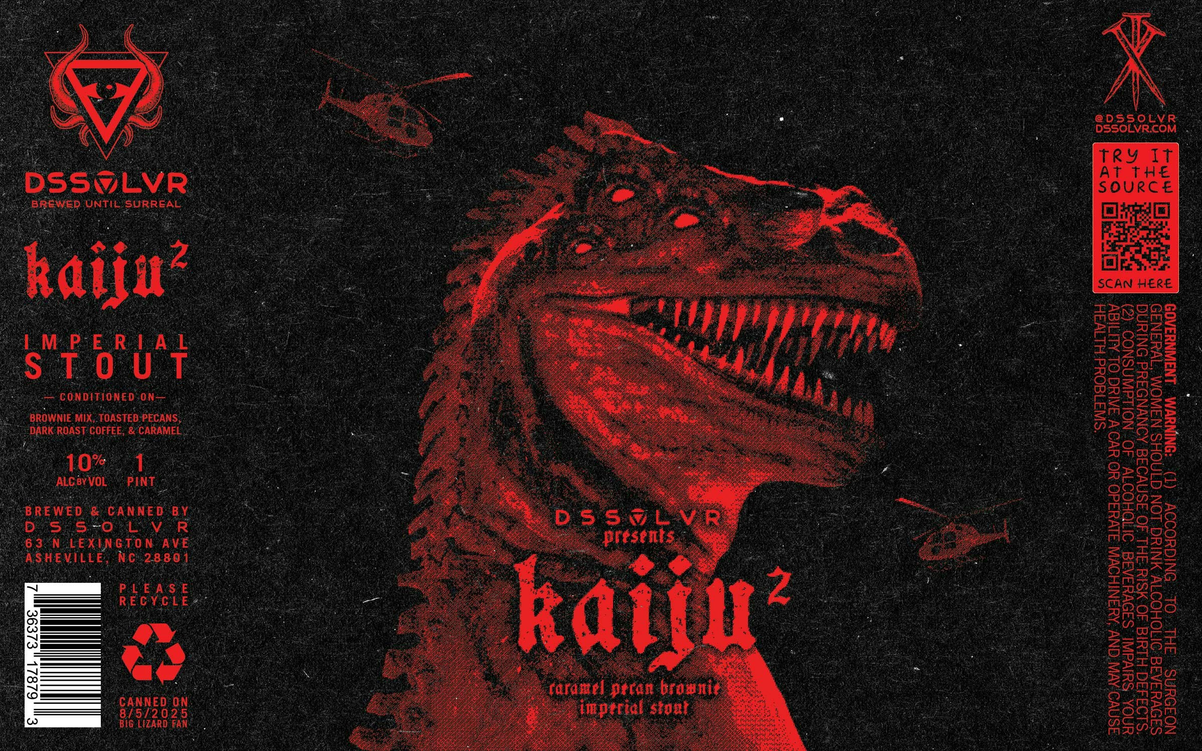 KAIJU 2 - CARAMEL PECAN BROWNIE IMPERIAL STOUT (2pk)