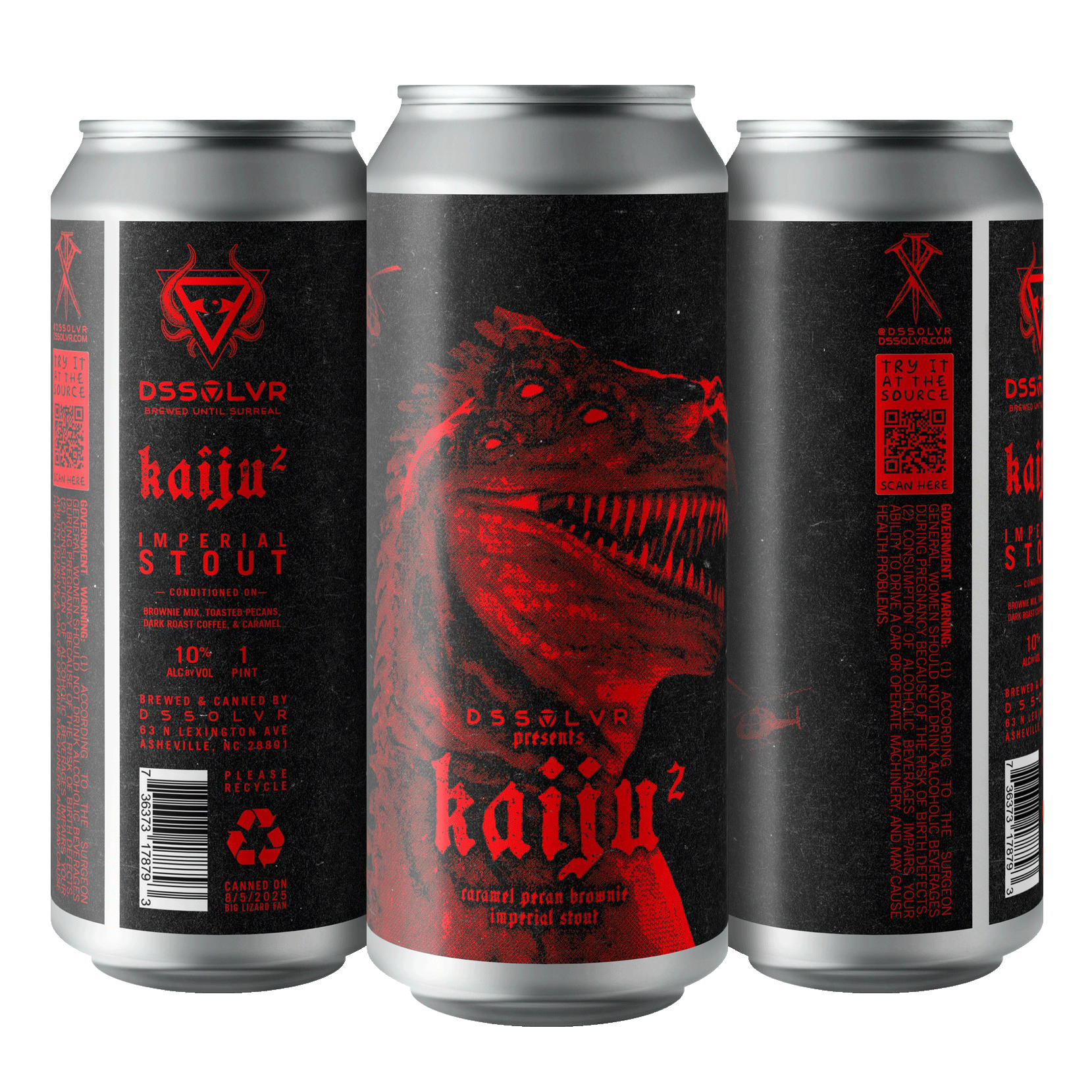 KAIJU 2 - CARAMEL PECAN BROWNIE IMPERIAL STOUT (2pk)