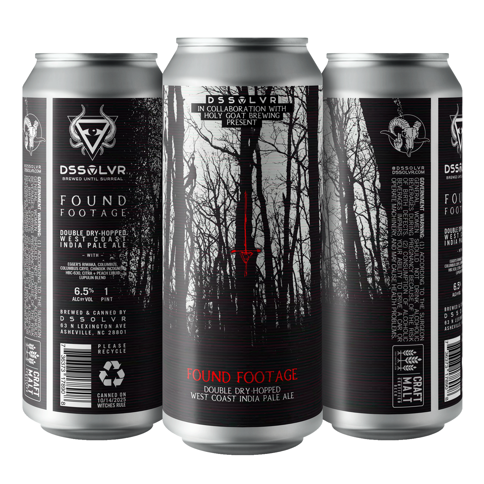 FOUND FOOTAGE - DDH West-Coast IPA