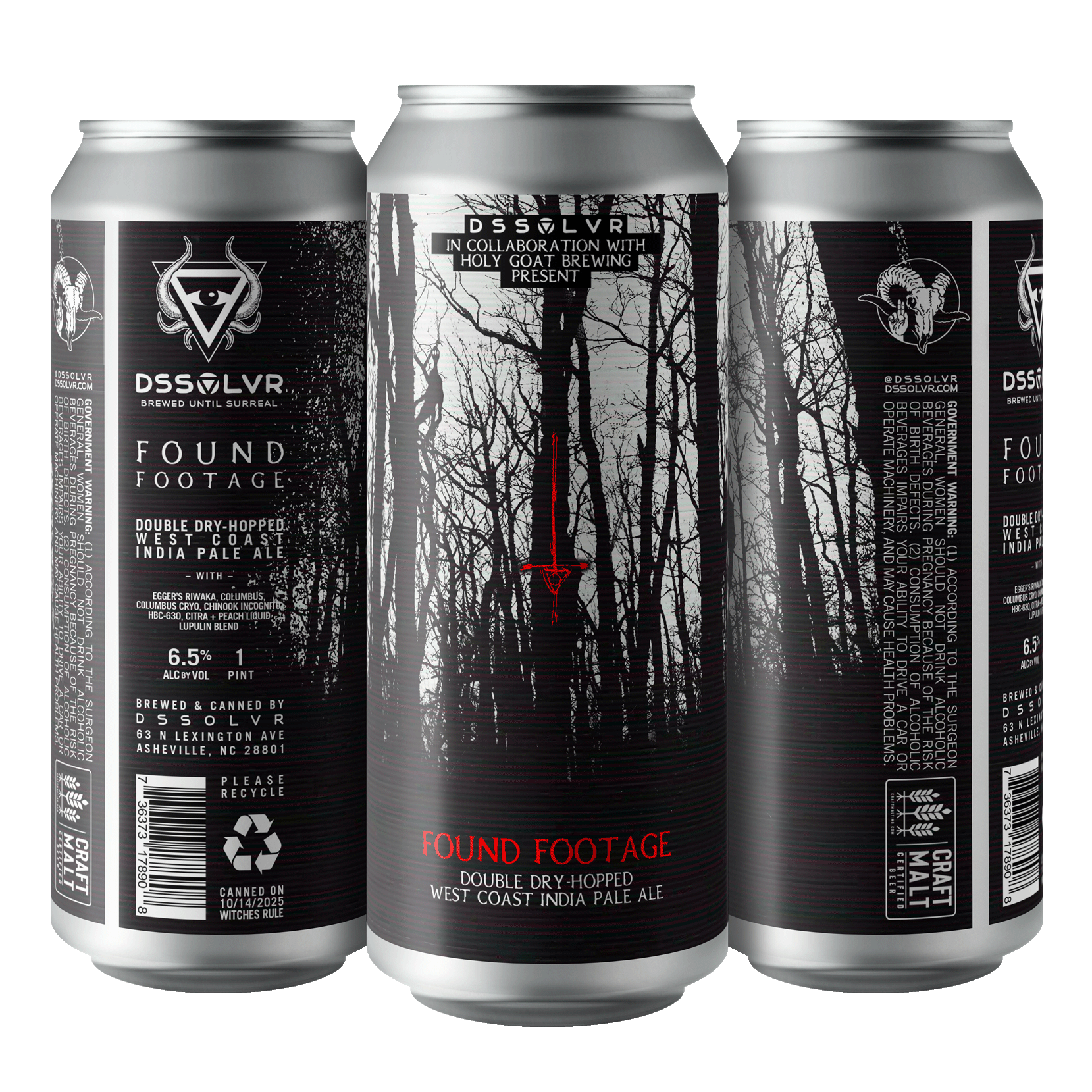 FOUND FOOTAGE - DDH West-Coast IPA