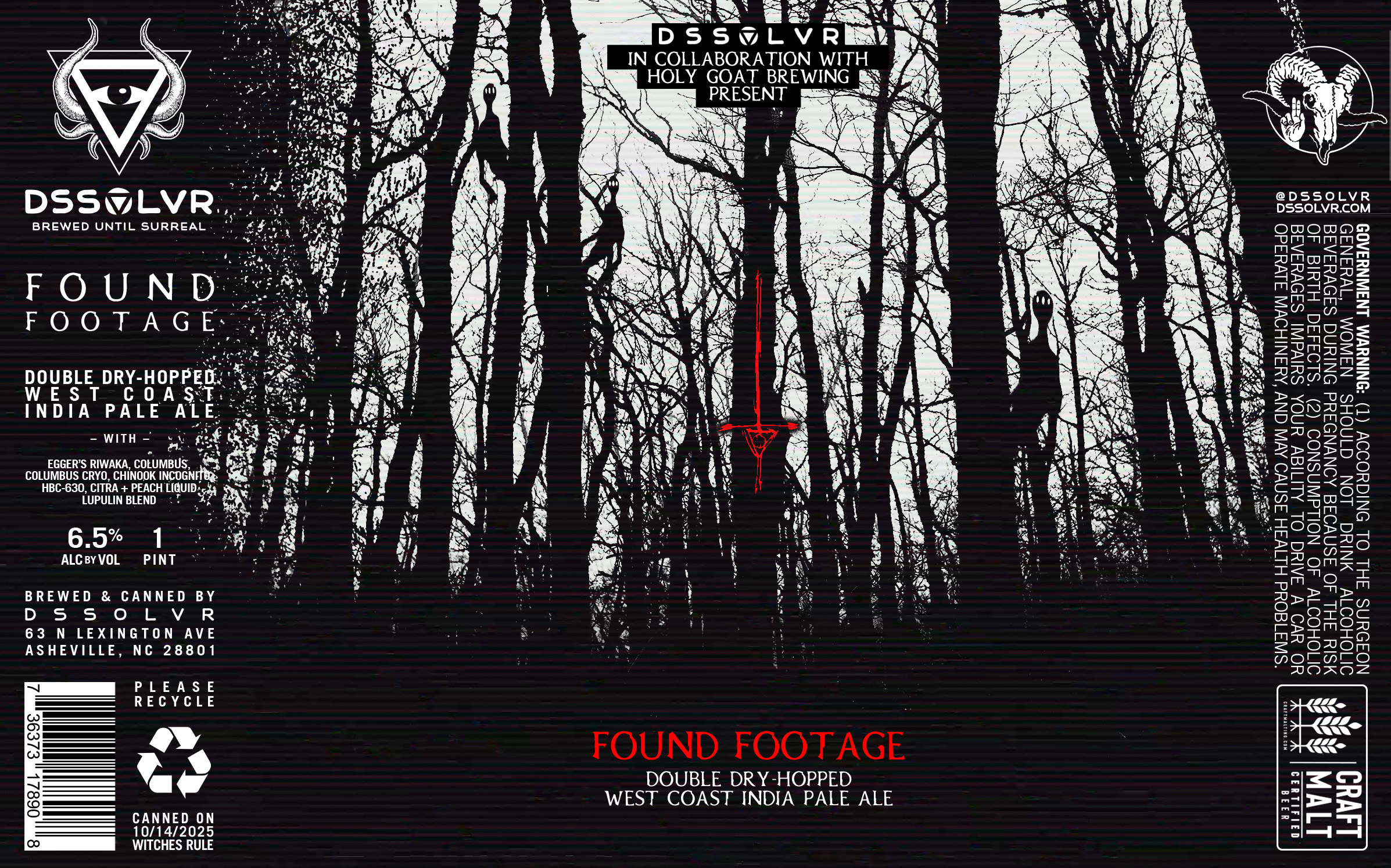 FOUND FOOTAGE - DDH WCIPA | DSSOLVR Online Shop