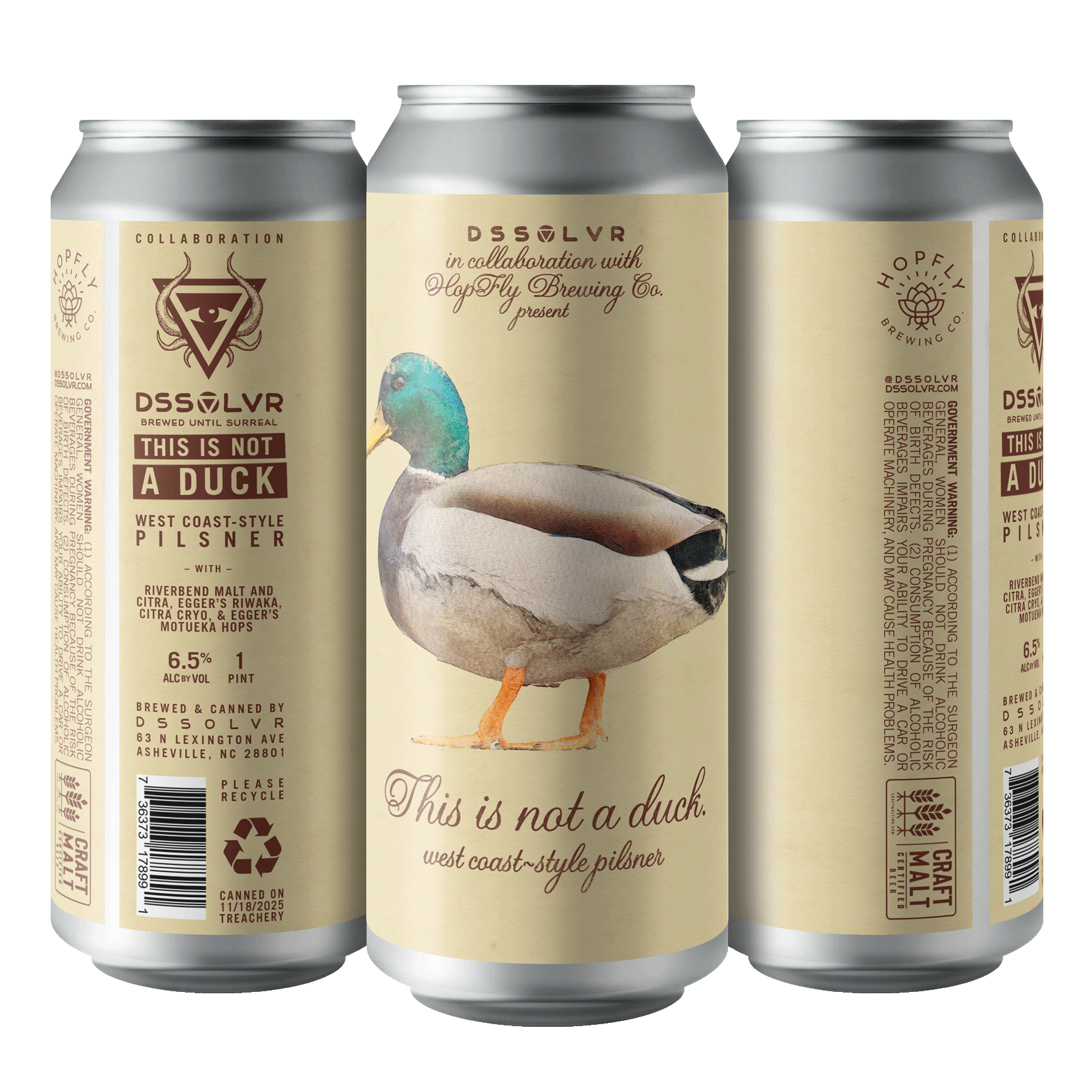 This Is Not A Duck - West Coast Pilsner