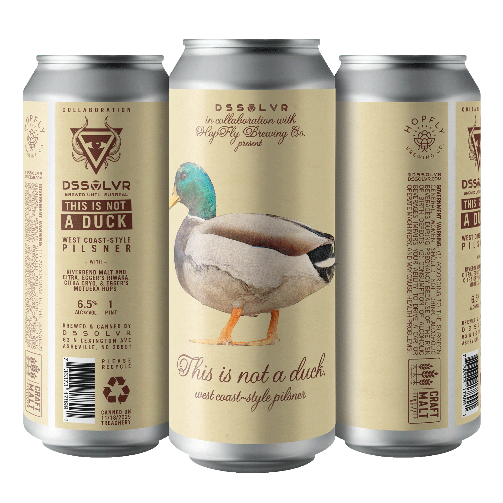 This Is Not A Duck - West Coast Pilsner