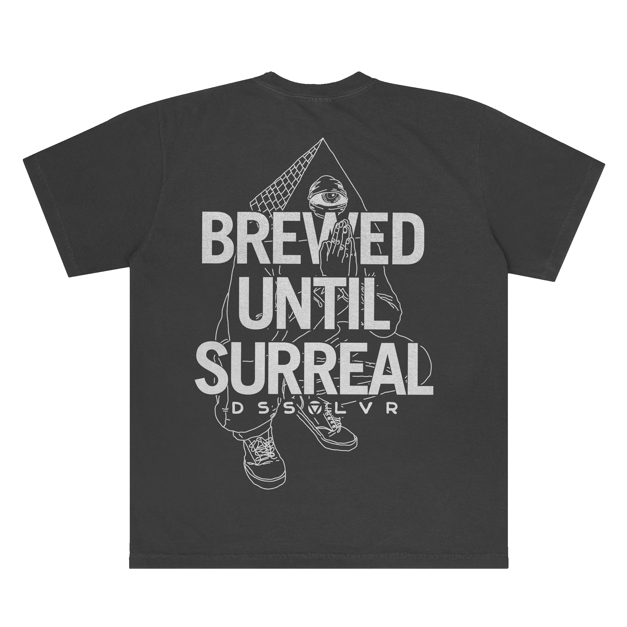 Brewed Until Surreal Shirt - Charcoal Grey