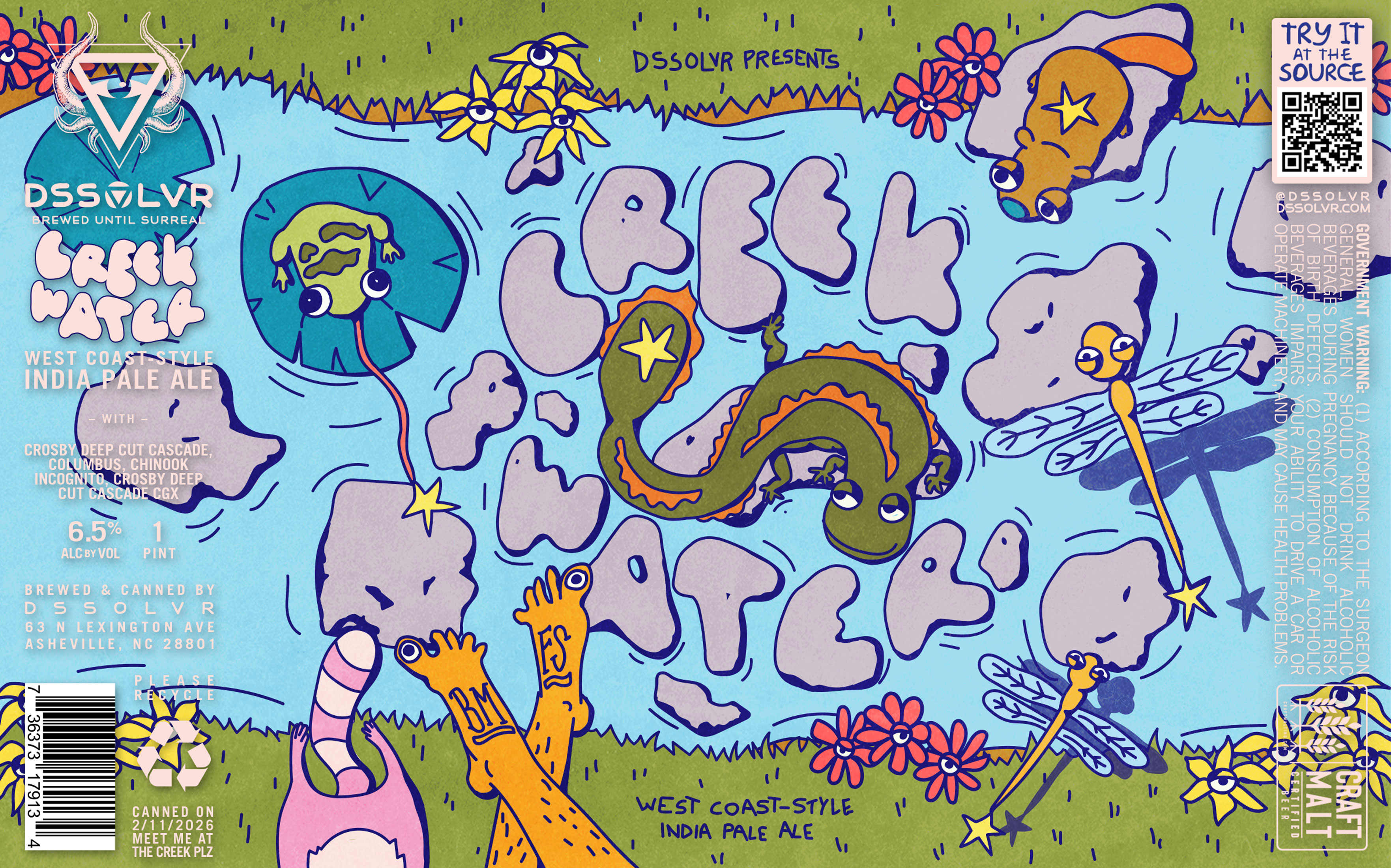 Creek Water - West Coast IPA | DSSOLVR Online Shop
