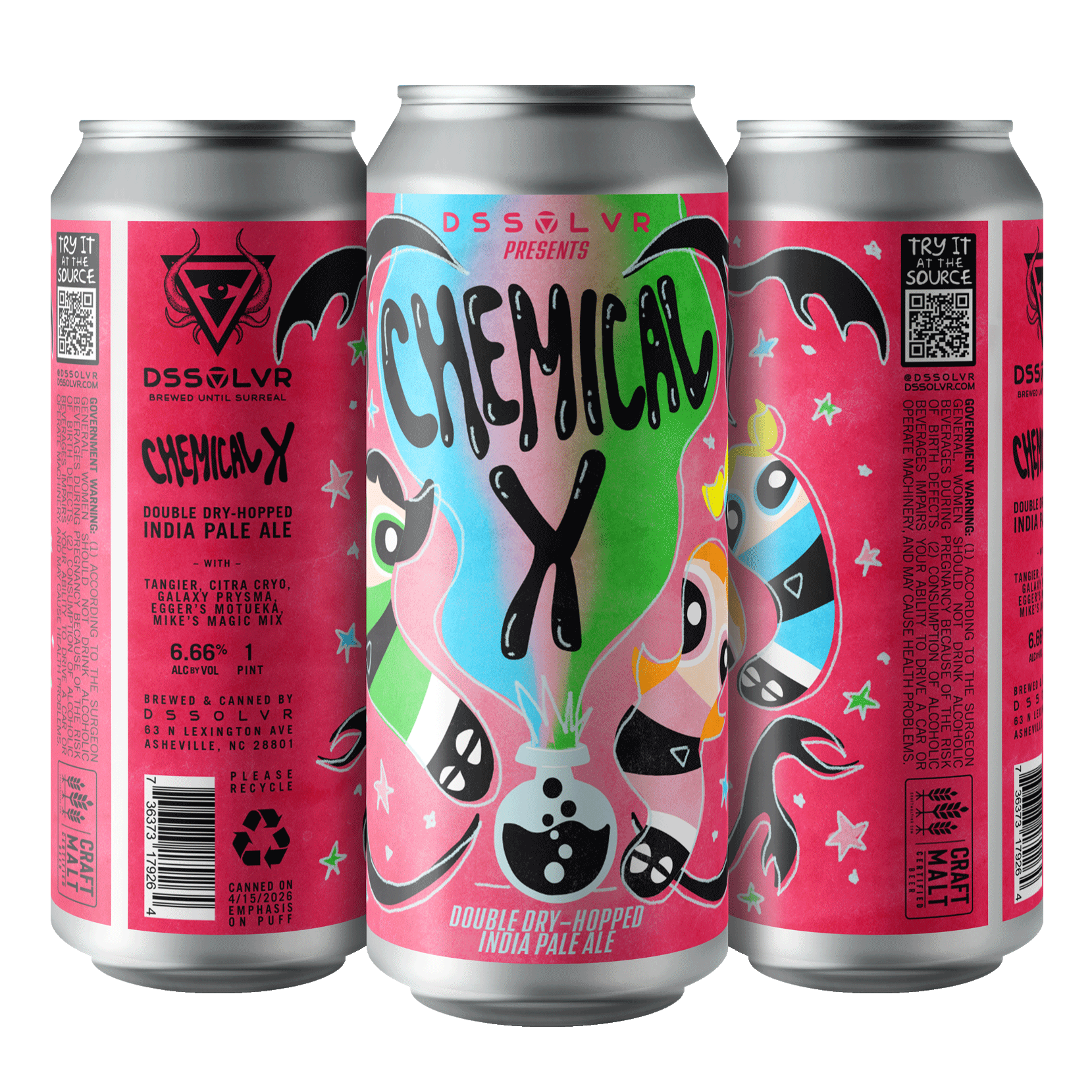 Chemical X - Double Dry-Hopped Hazy IPA