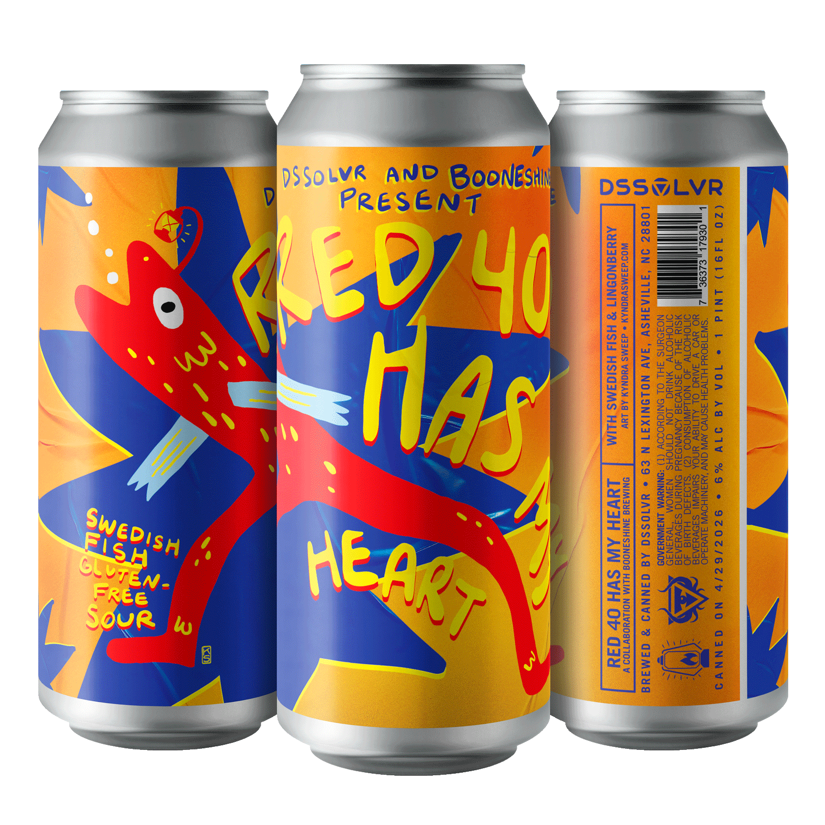 Red 40 Has My Heart - Sweedish Fish Gluten-Free Sour