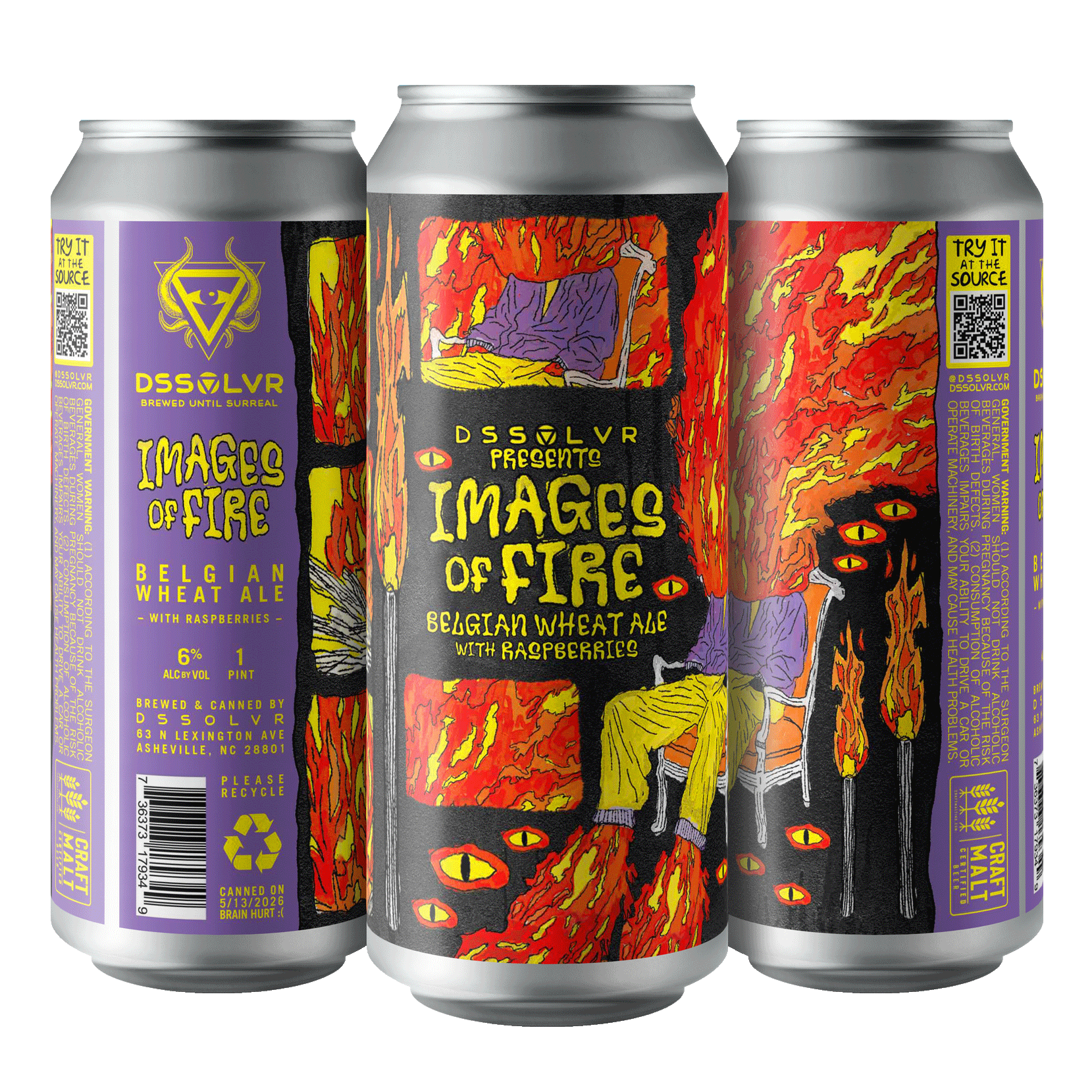 Images of Fire - Raspberry Wheat