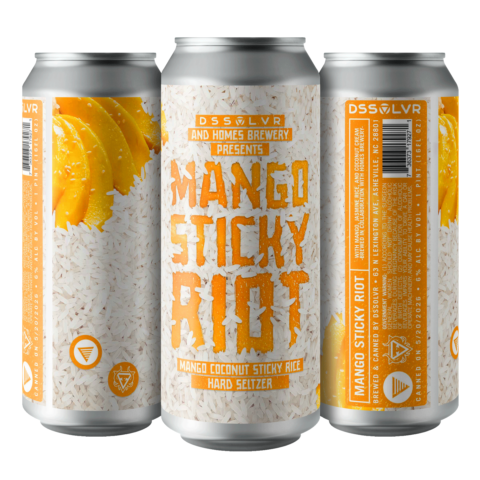 Mango Sticky Riot - Mango Sticky Rice GF Smoothie Sour