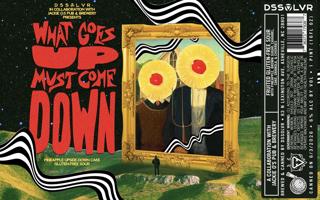 What Goes Up - Pineapple Upside-Down Cake GF Sour