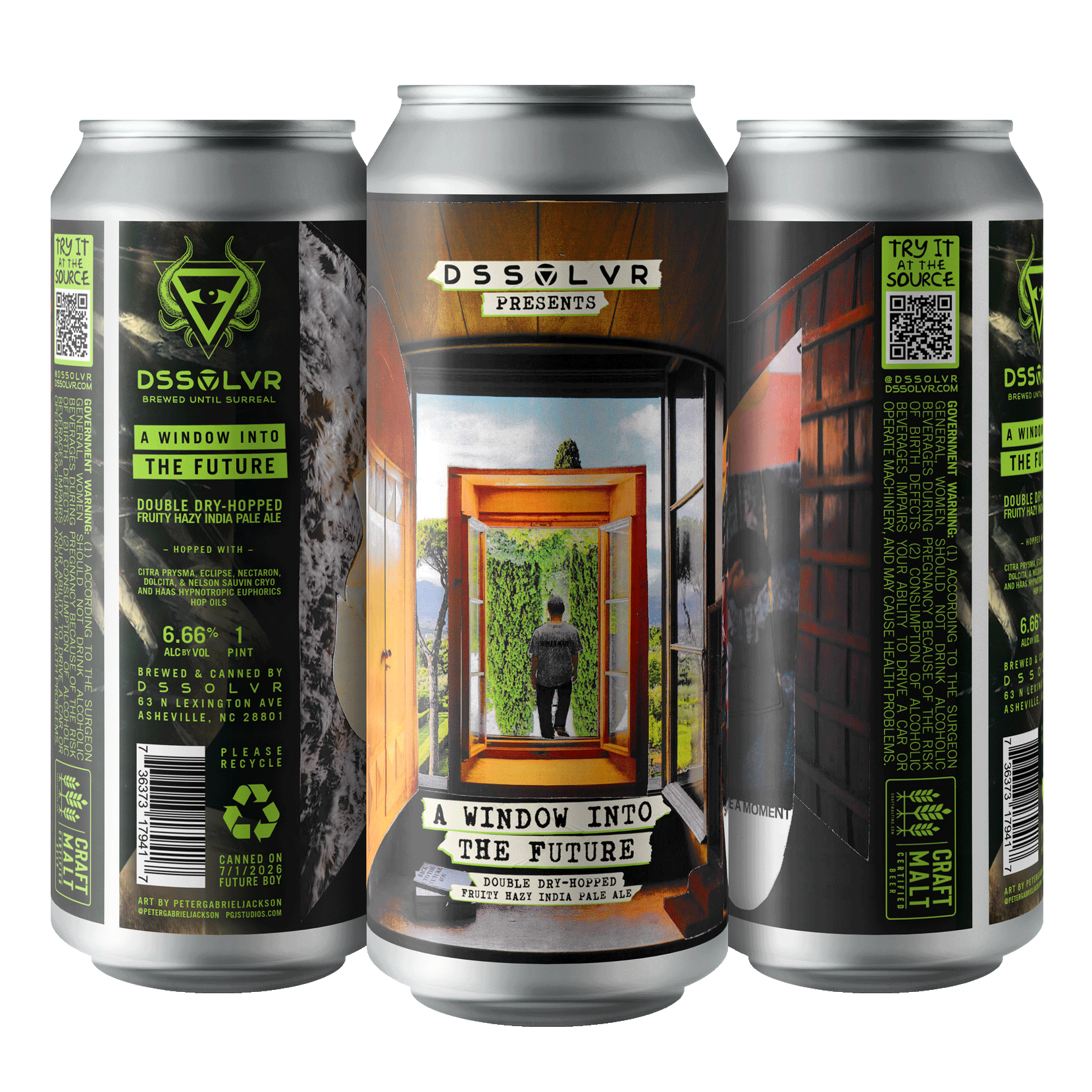 A Window Into The Future - Fruity DDH Hazy IPA