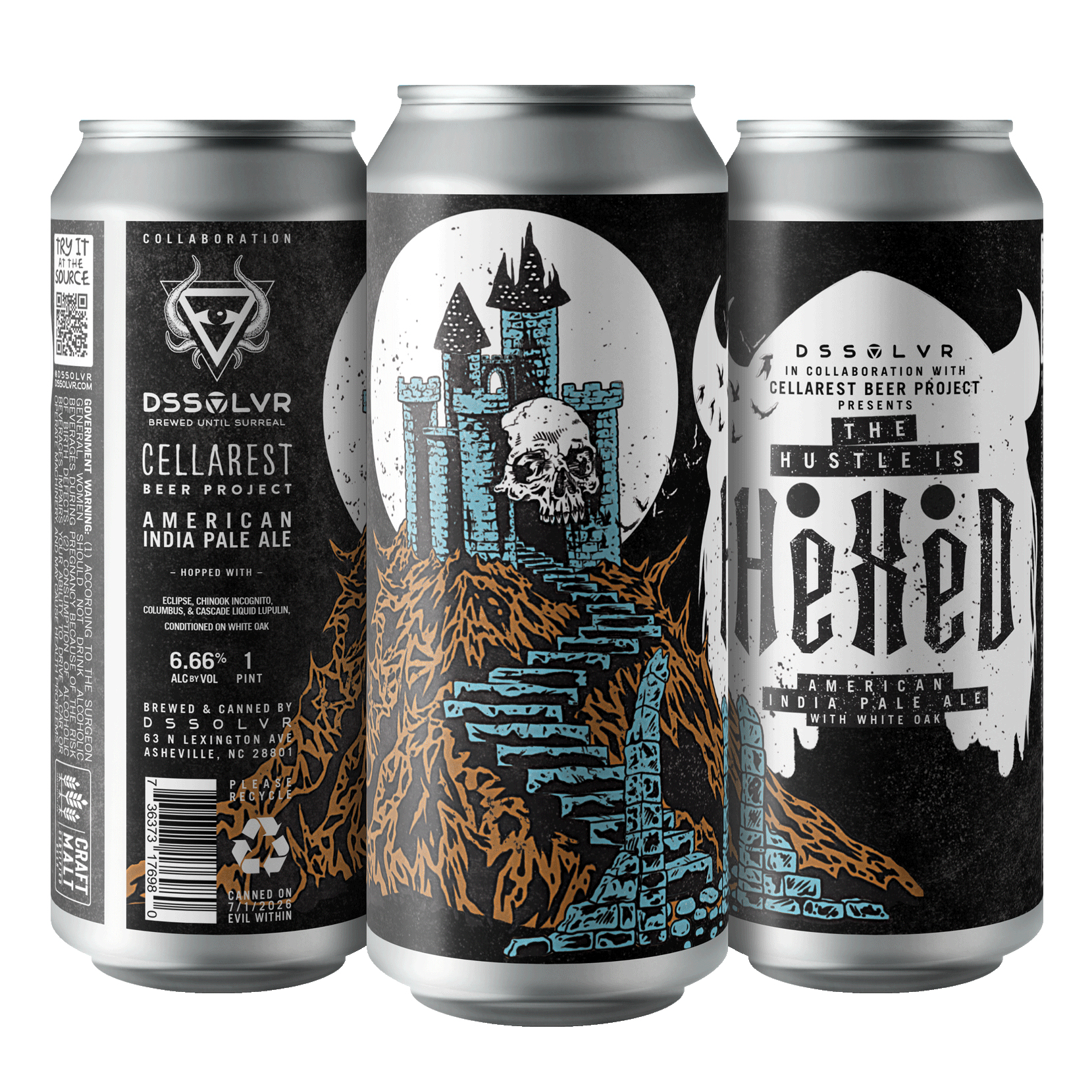 The Hustle is Hexed - American IPA (Collab w/ Cellarest)