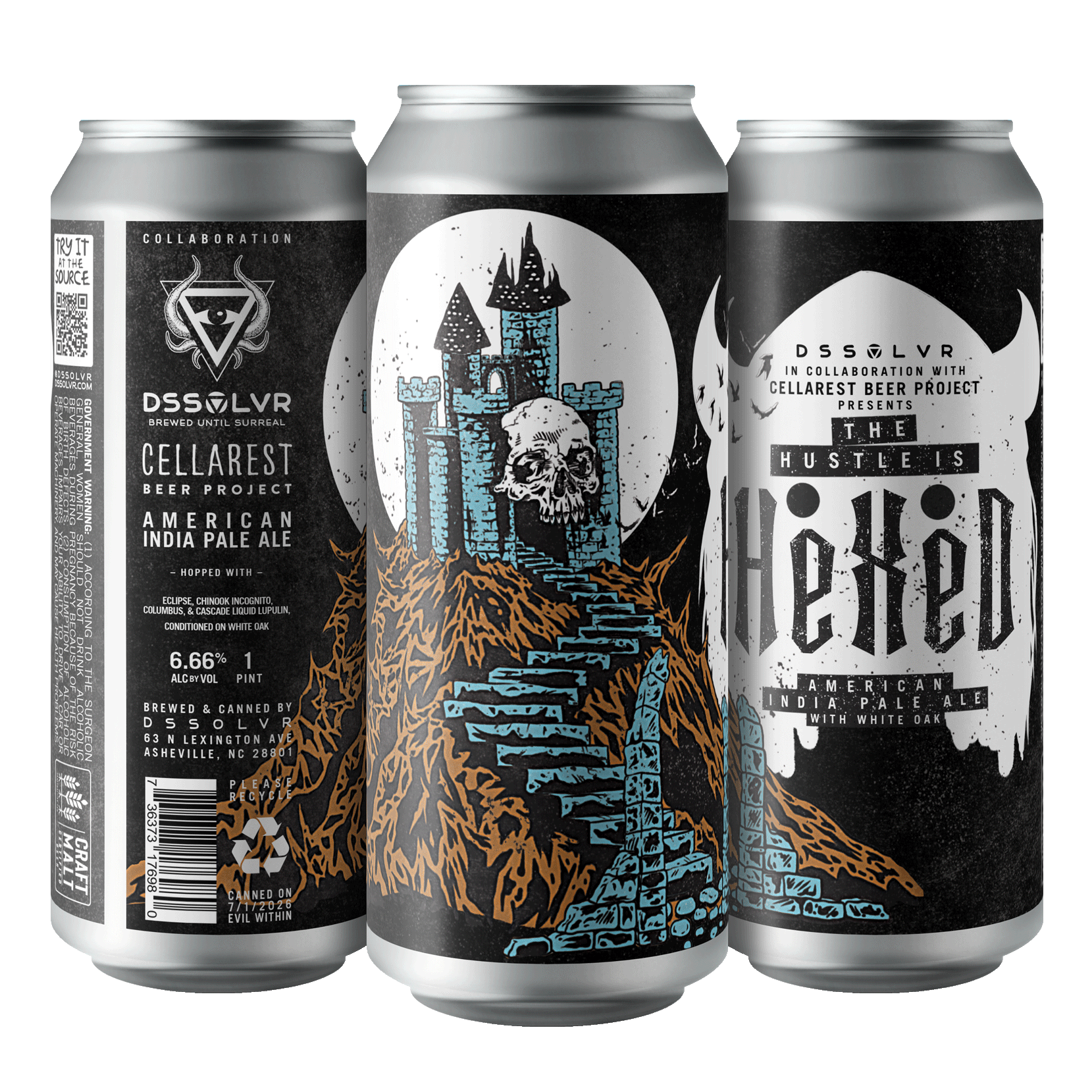 The Hustle is Hexed - American IPA (Collab w/ Cellarest)