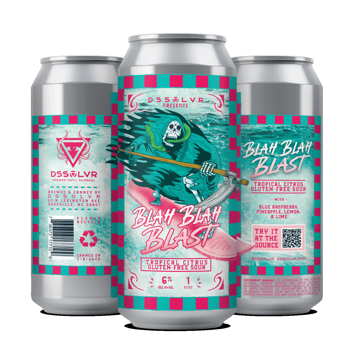 Blah Blah Blast - Tropical Citrus GF Sour