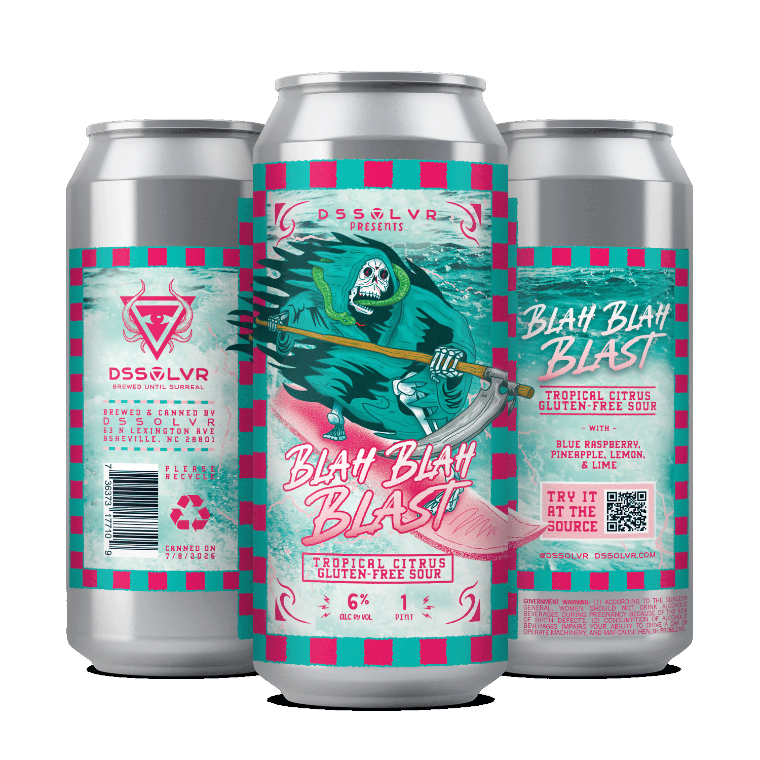 Blah Blah Blast - Tropical Citrus GF Sour