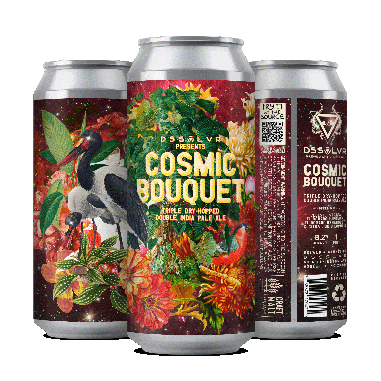 Cosmic Bouquet - Triple Dry-Hopped Double India Pale Ale