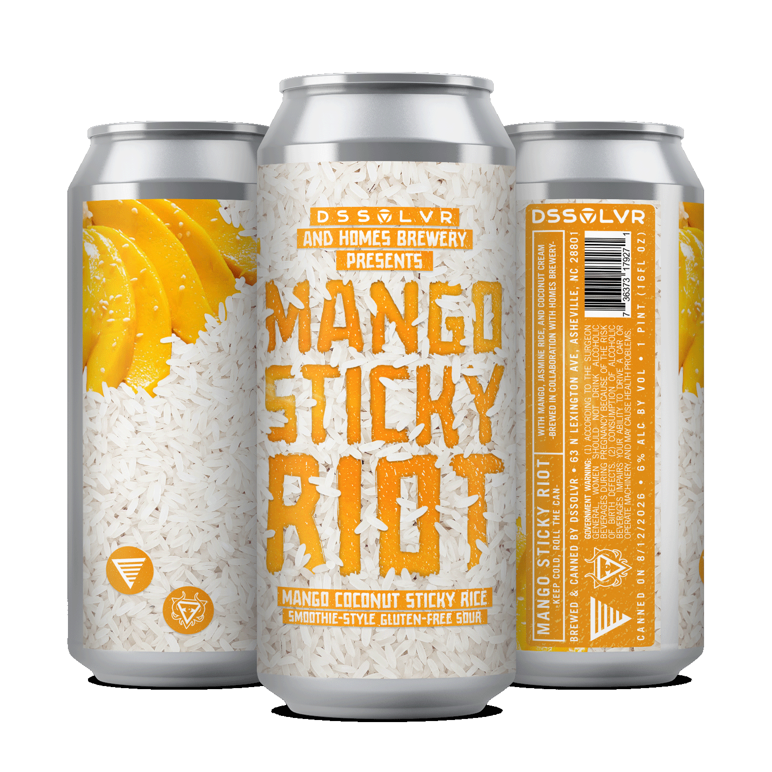 Mango Sticky Riot - Mango Sticky Rice GF Smoothie Sour