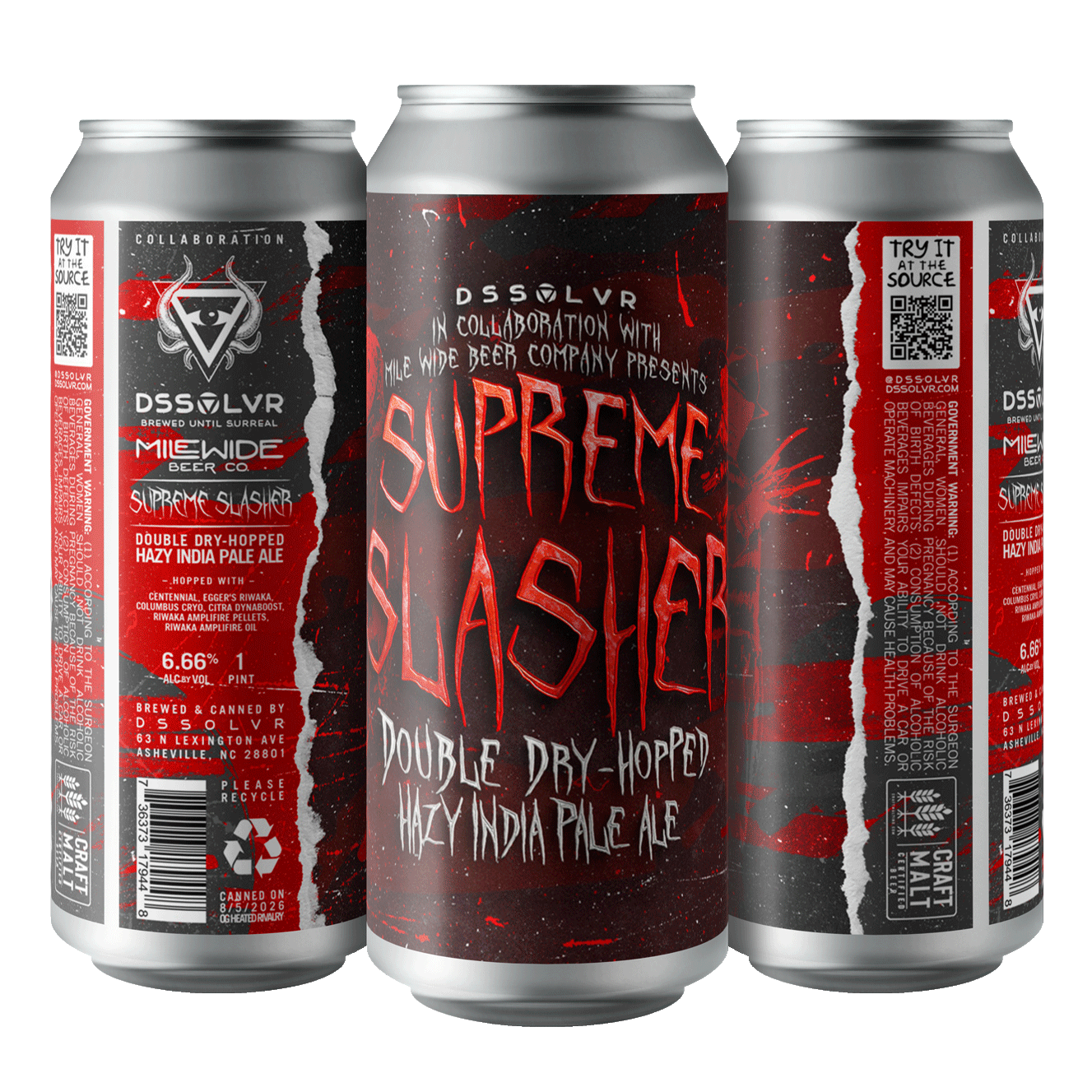 Supreme Slasher - Double Dry Hopped Hazy IPA