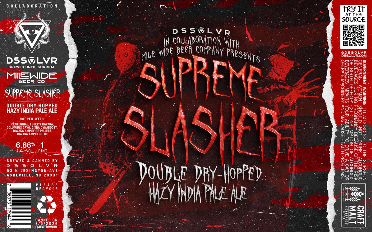 Supreme Slasher - Double Dry Hopped Hazy IPA