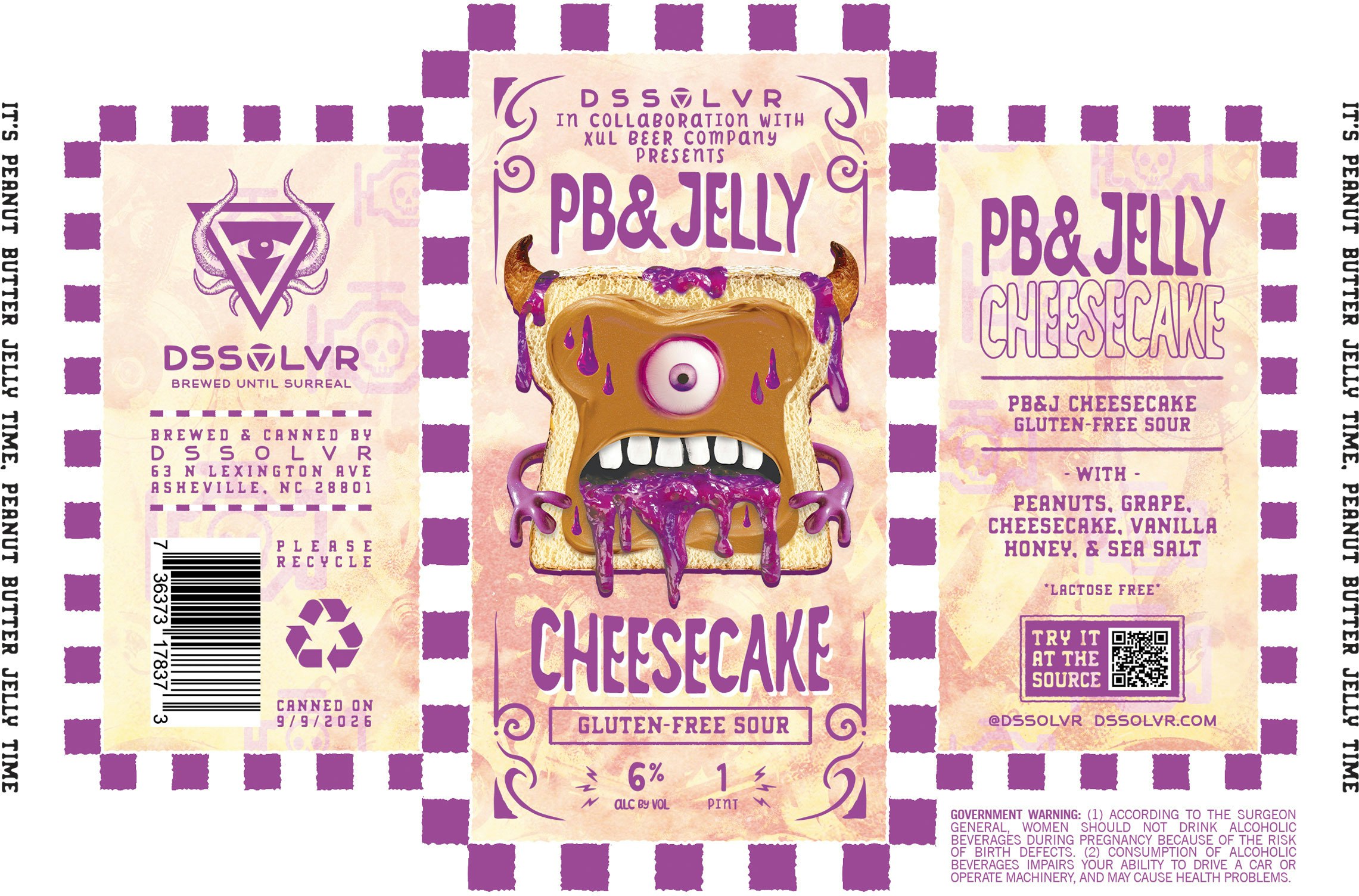 PB & JELLY CHEESECAKE - PB & J CHEESECAKE SOUR