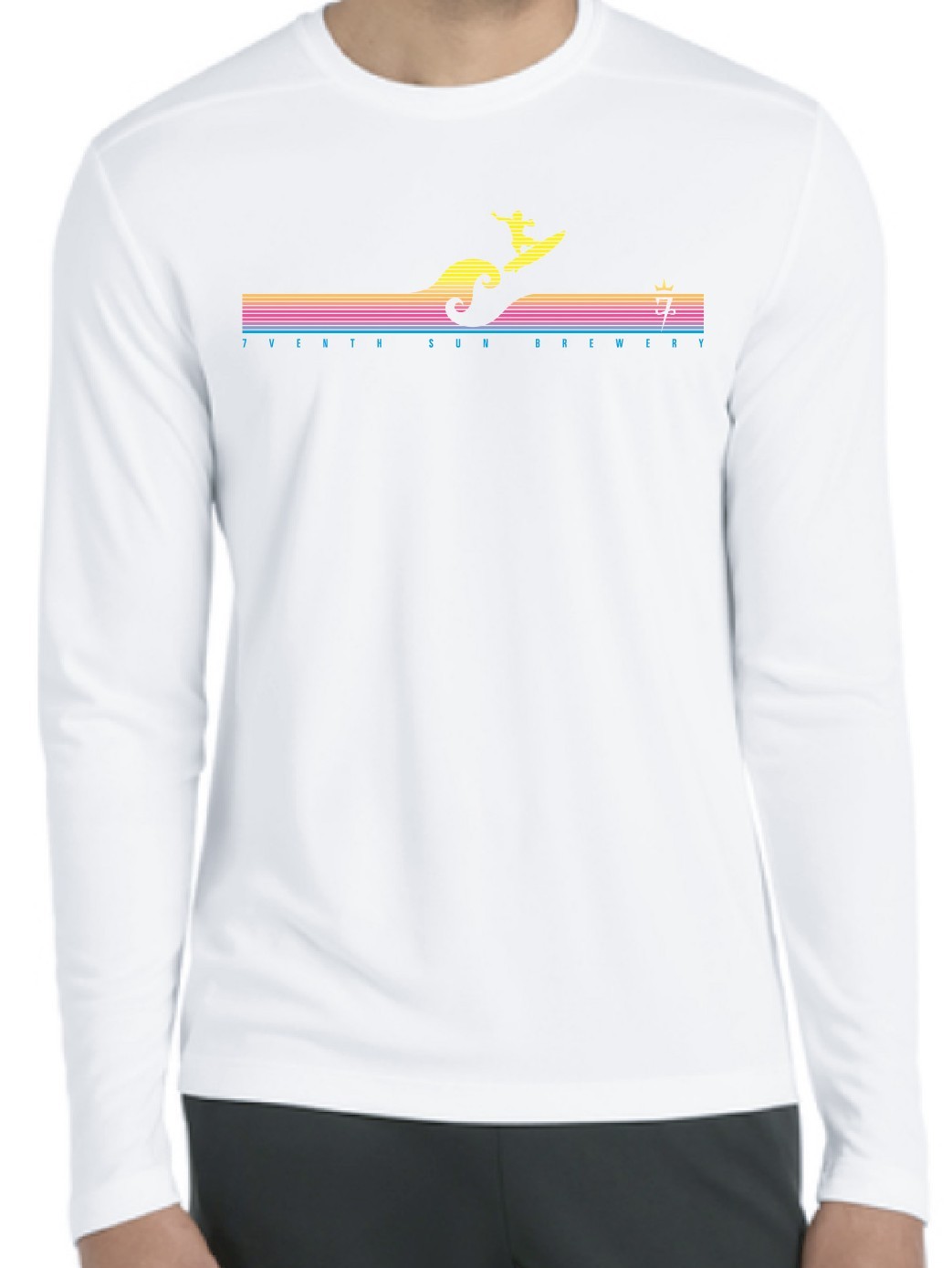 White 7Sun Long Sleeved Sun Shirt