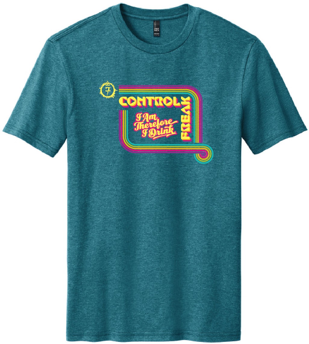 Teal Control Freak Tshirt